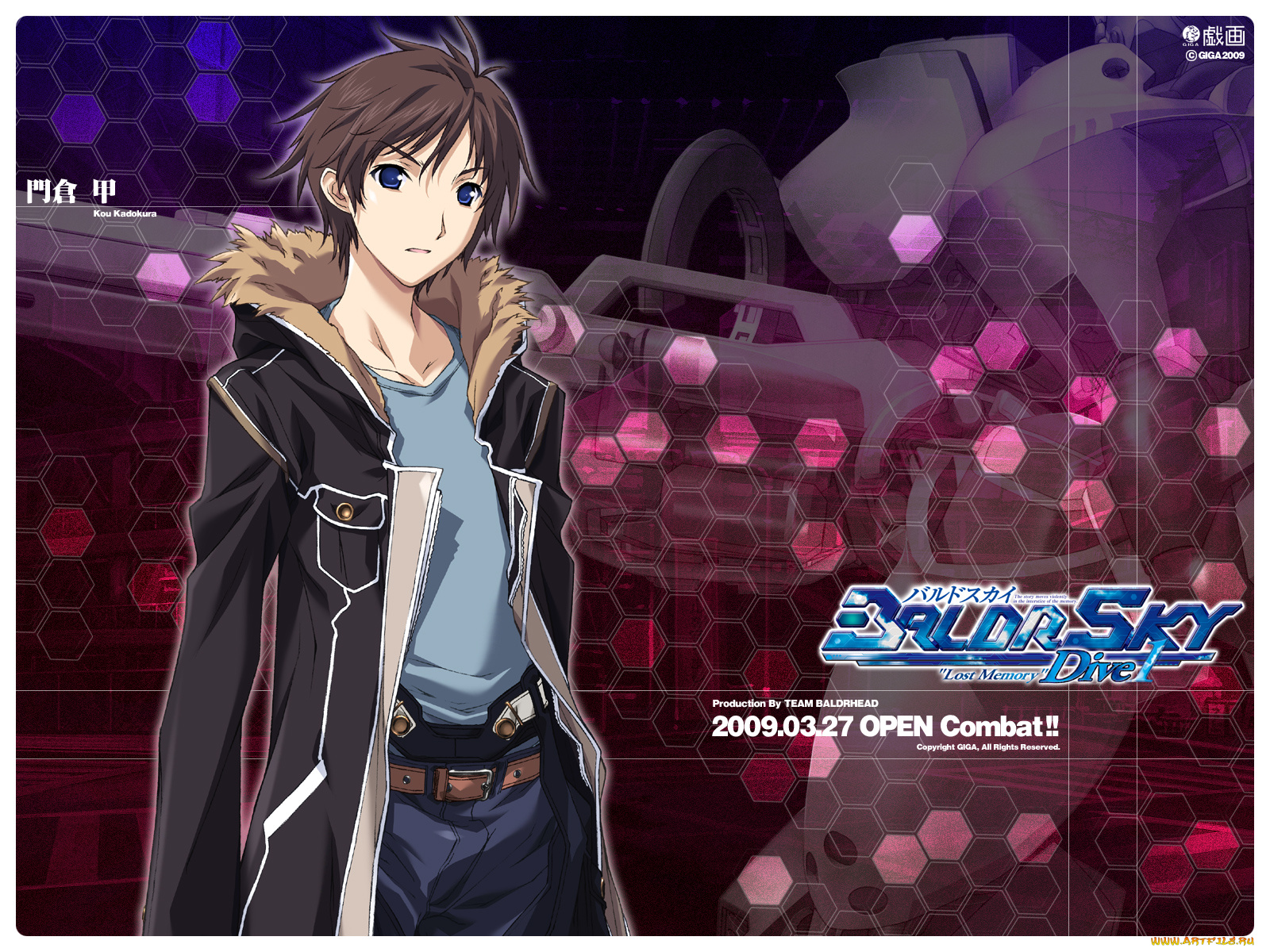 аниме, baldr, force, exe, resolution