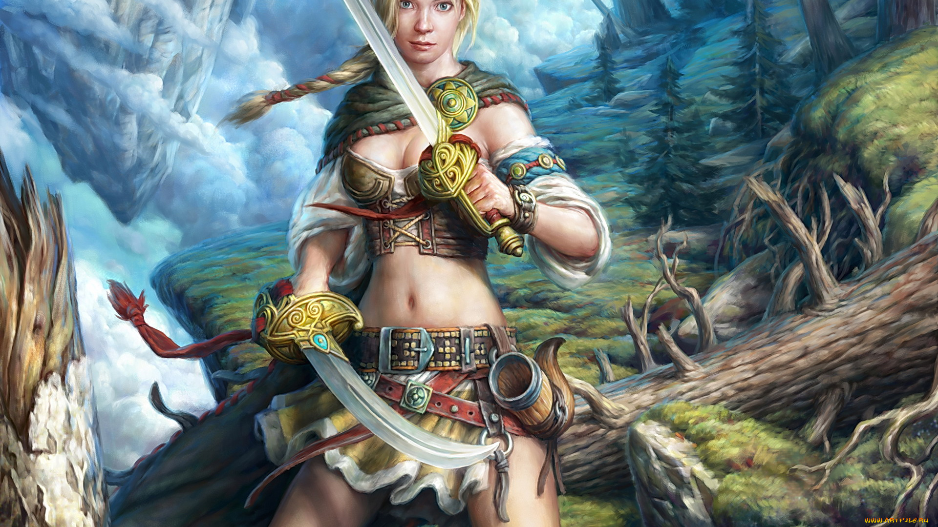 фэнтези, девушки