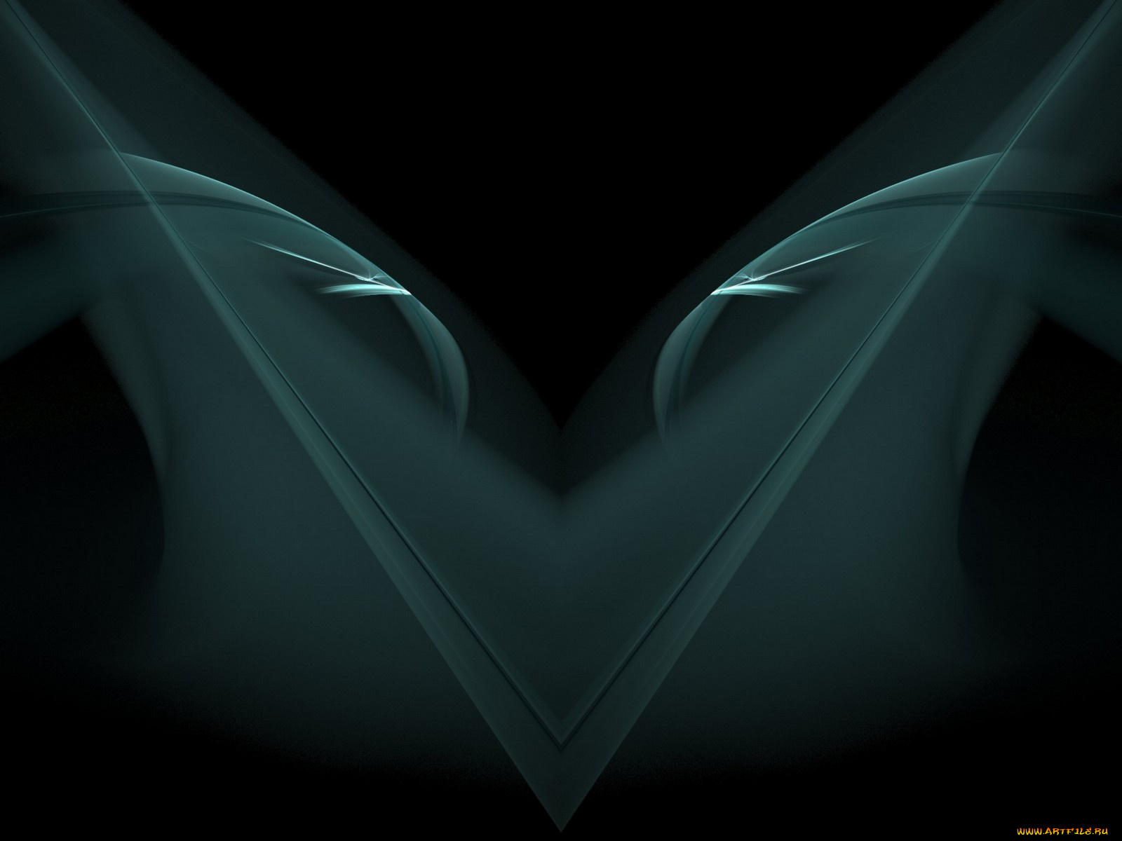 3д, графика, fractal, фракталы, цвета, тёмный, абстракция