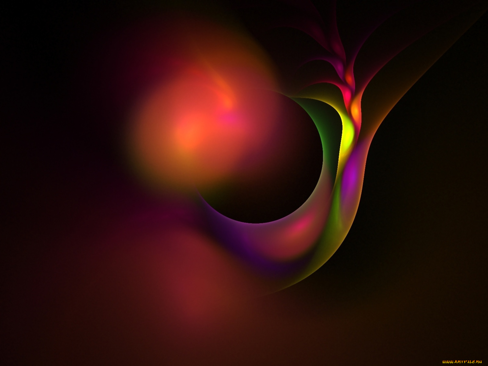 3д, графика, fractal, фракталы, фрактал, тёмный