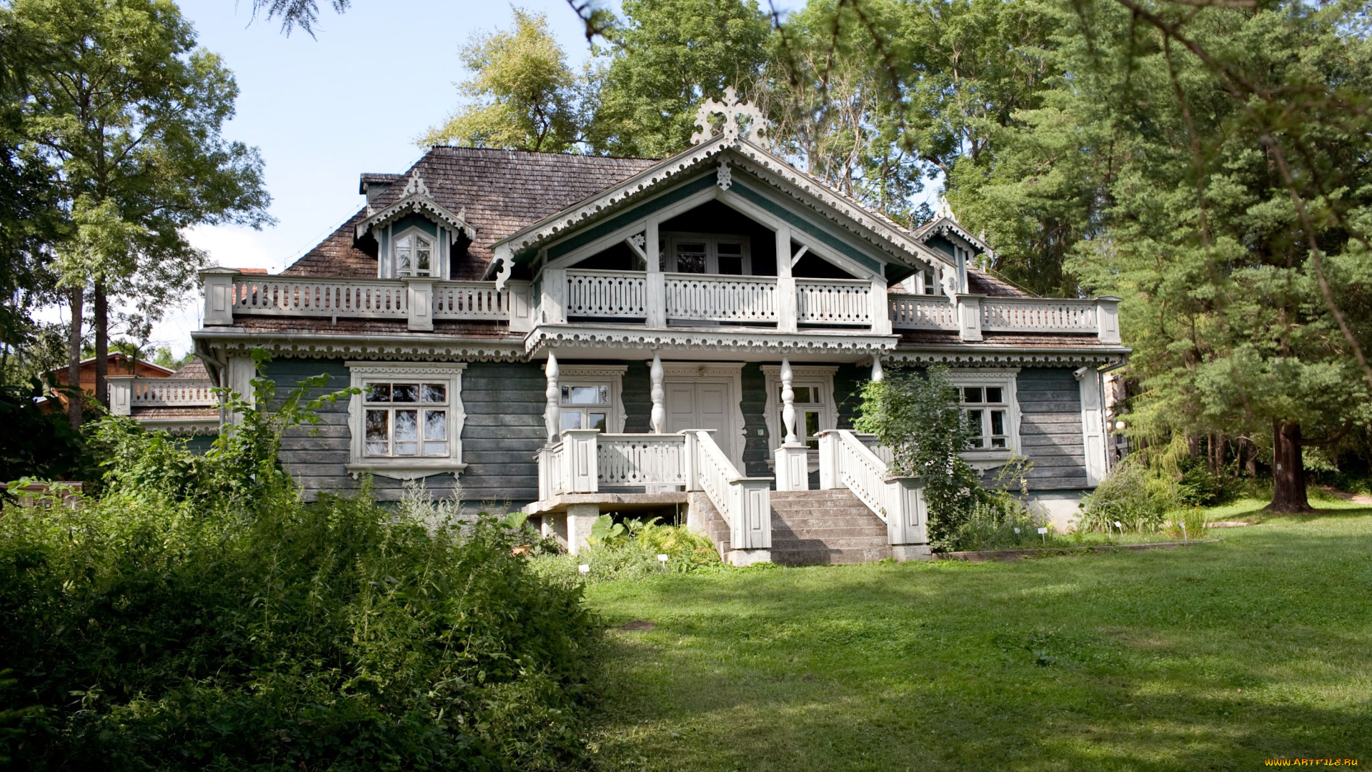 города, здания, дома, крыльцо, дом