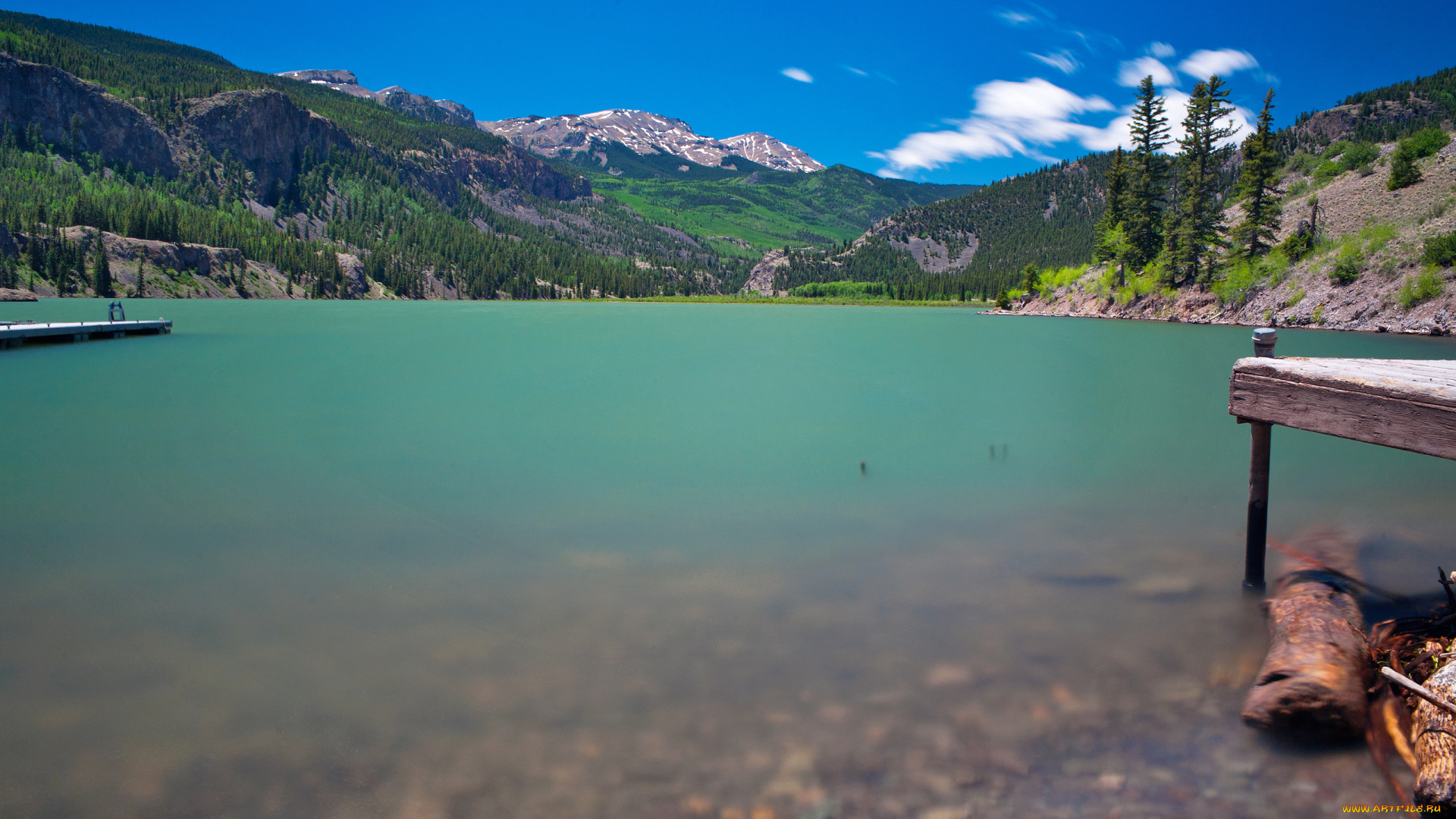 природа, реки, озера, озеро, горы, деревья, пейзаж