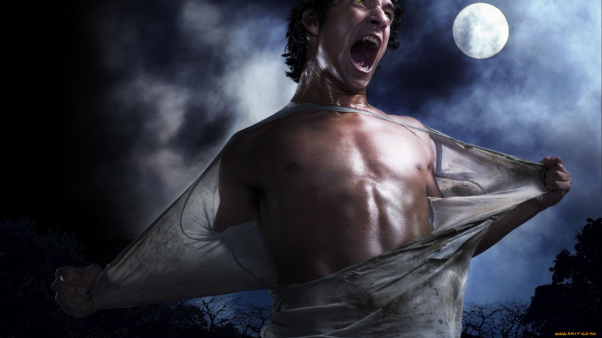 teen, wolf, кино, фильмы, вампмр, луна