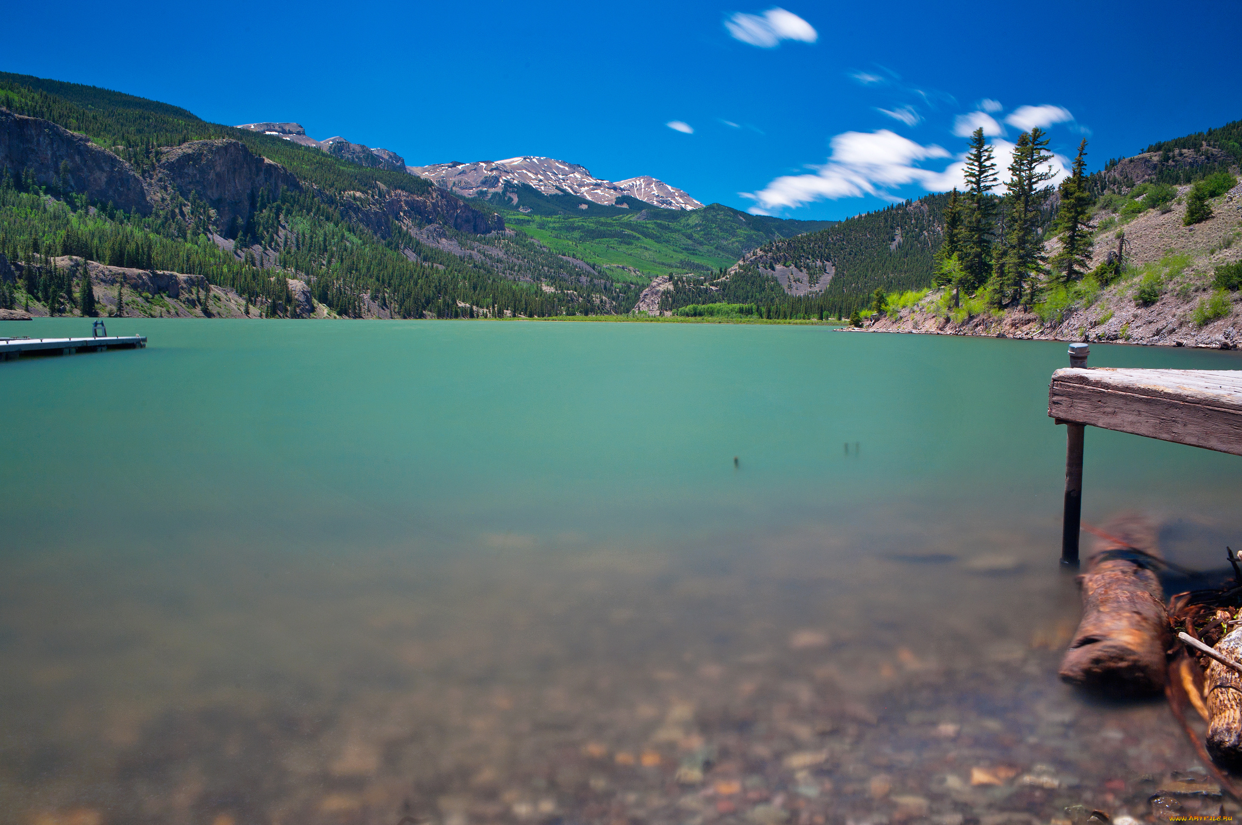 природа, реки, озера, озеро, горы, деревья, пейзаж