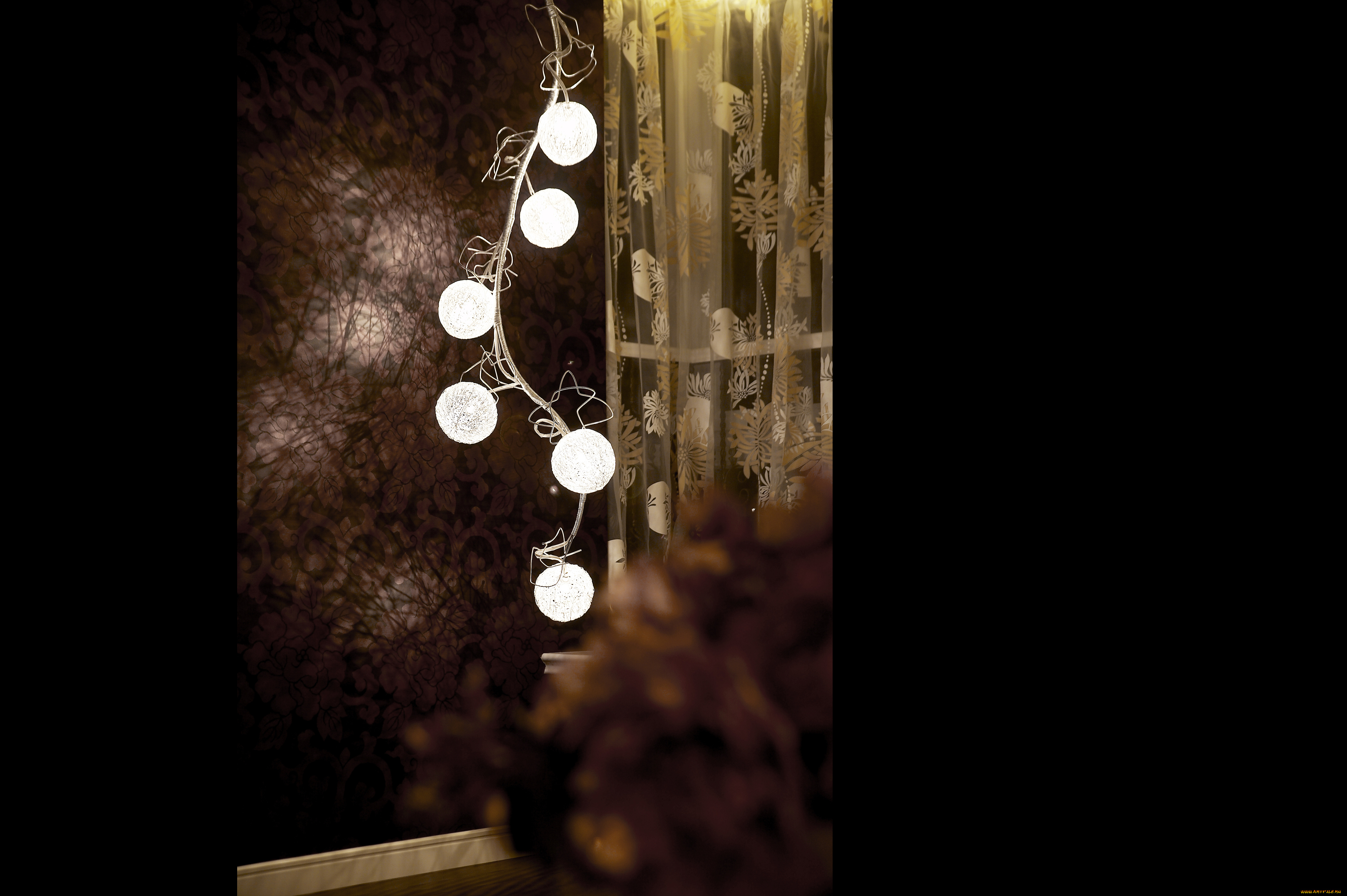 разное, осветительные, приборы, ночь, освещения