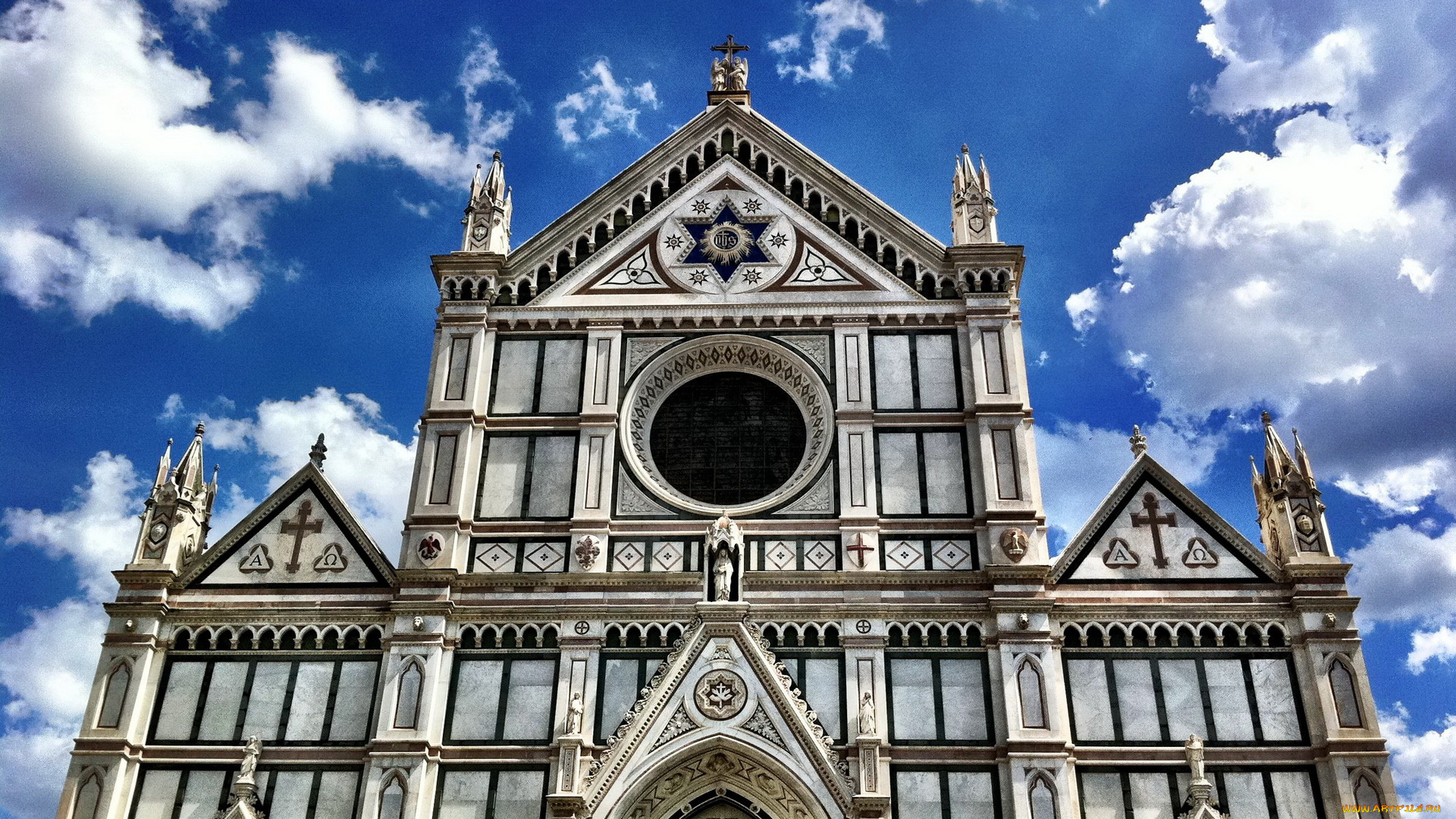 города, буддистские, другие, храмы, дом, облака