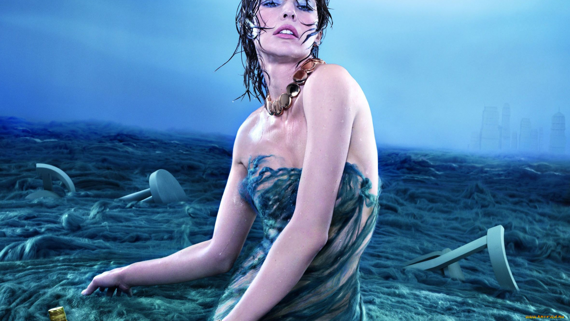 Milla, Jovovich, девушки