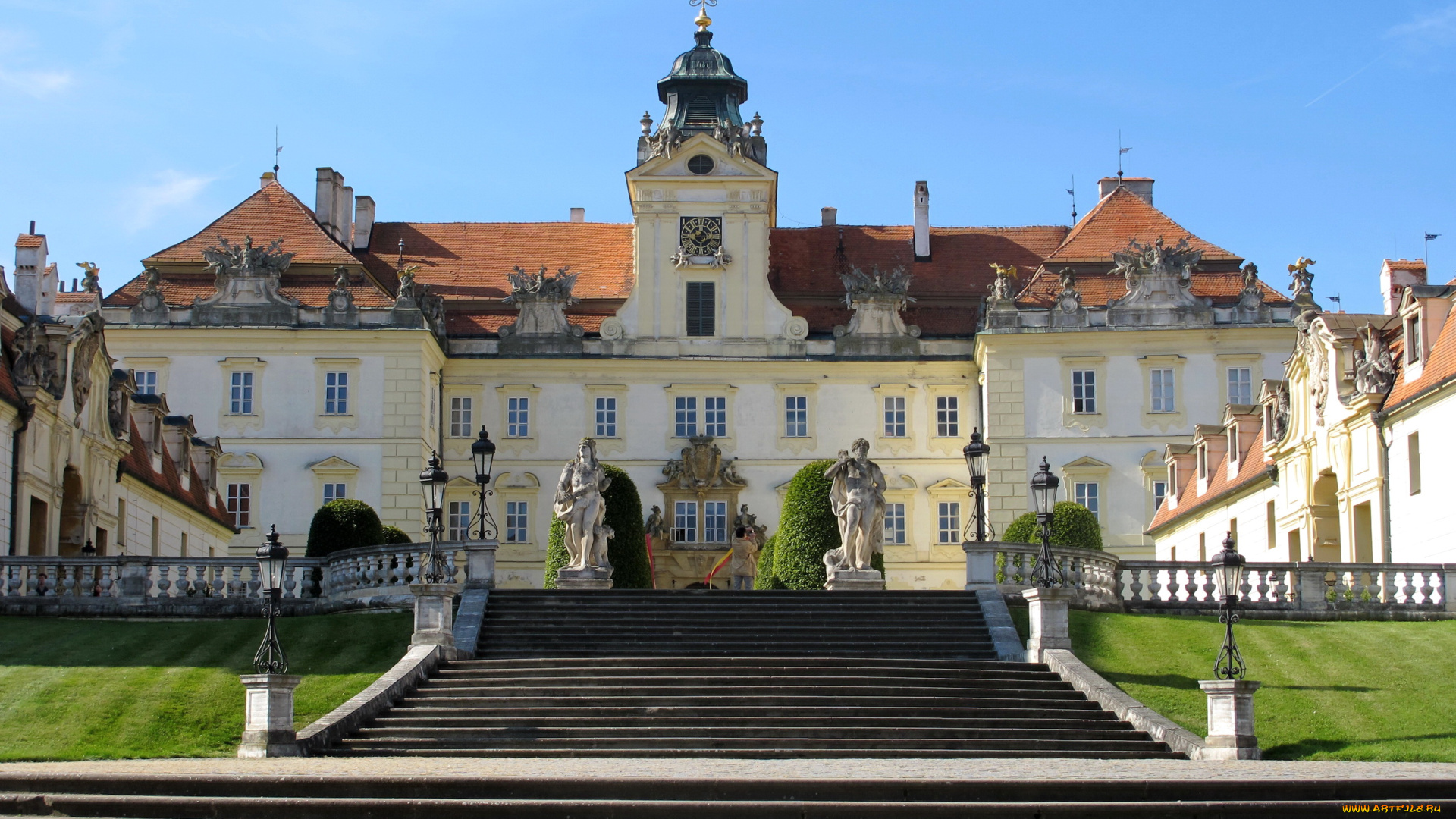 valtice, castle, Чехия, города, дворцы, замки, крепости