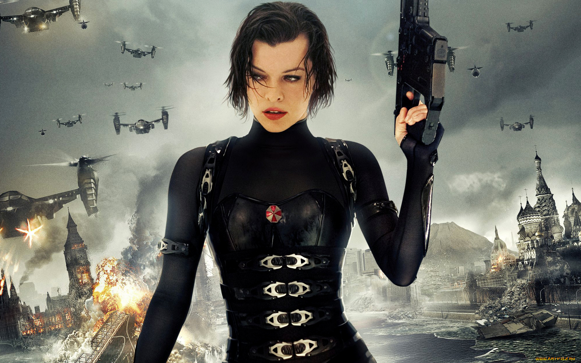 обитель, зла, возмездие, кино, фильмы, resident, evil, retribution, милла, йовович