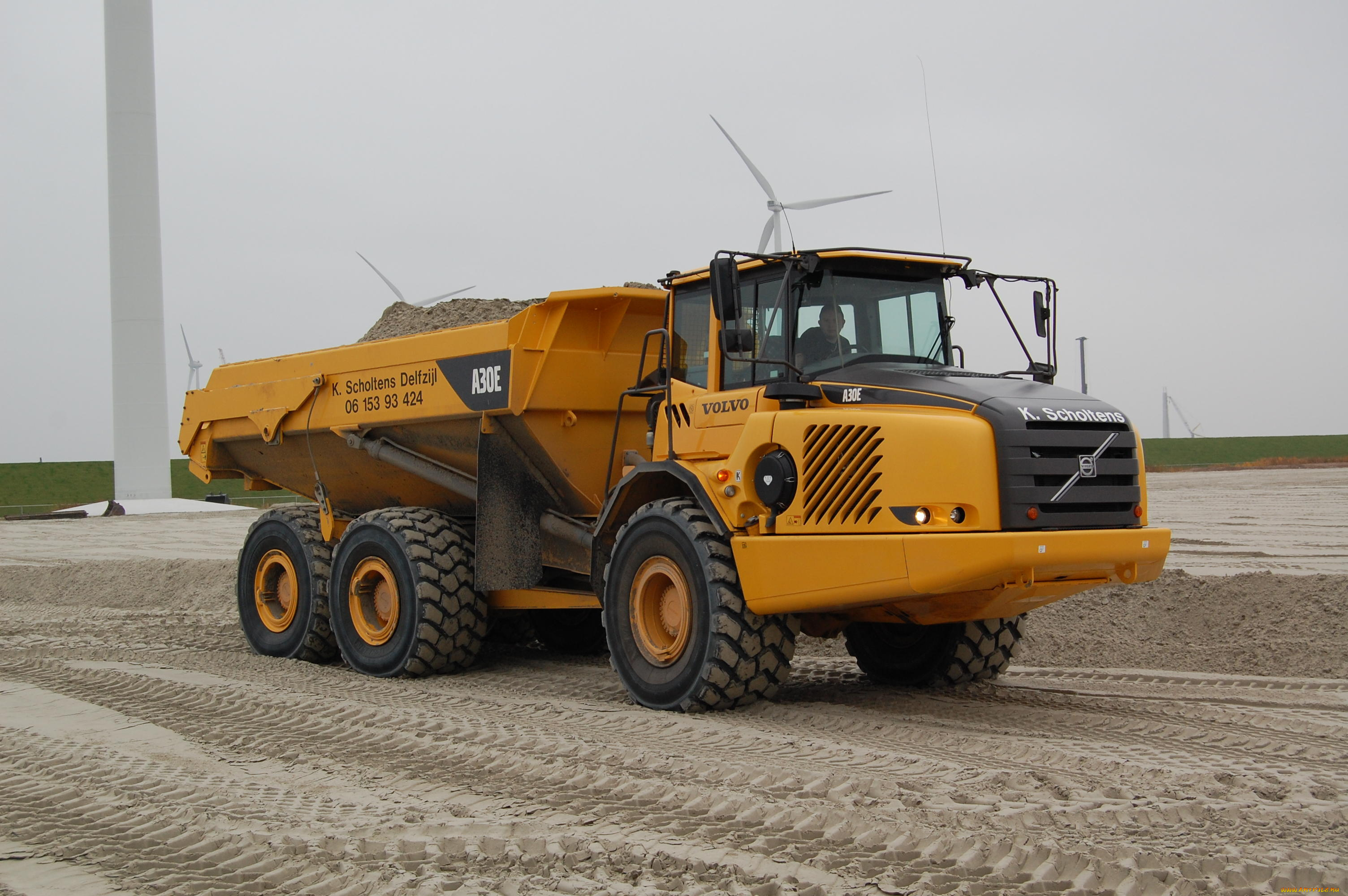 техника, строительная, вольво