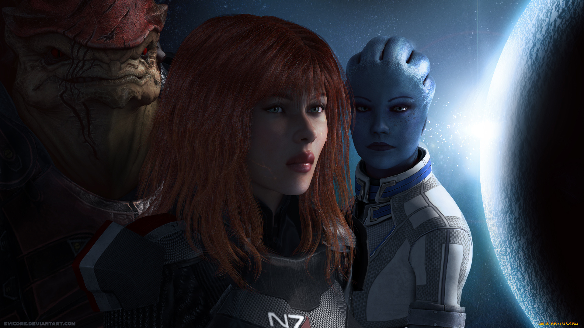 3д, графика, fantasy, фантазия, существа, девушка