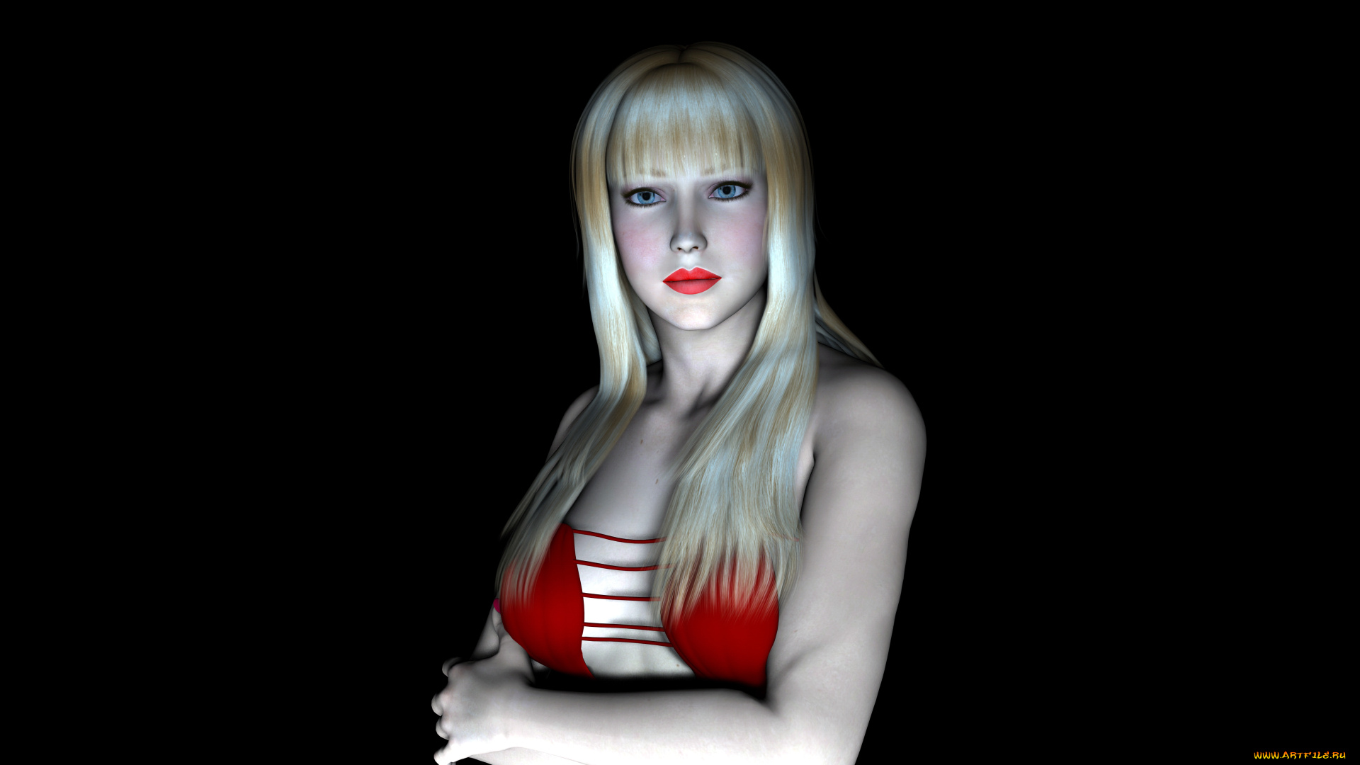 3д, графика, people, люди, взгляд