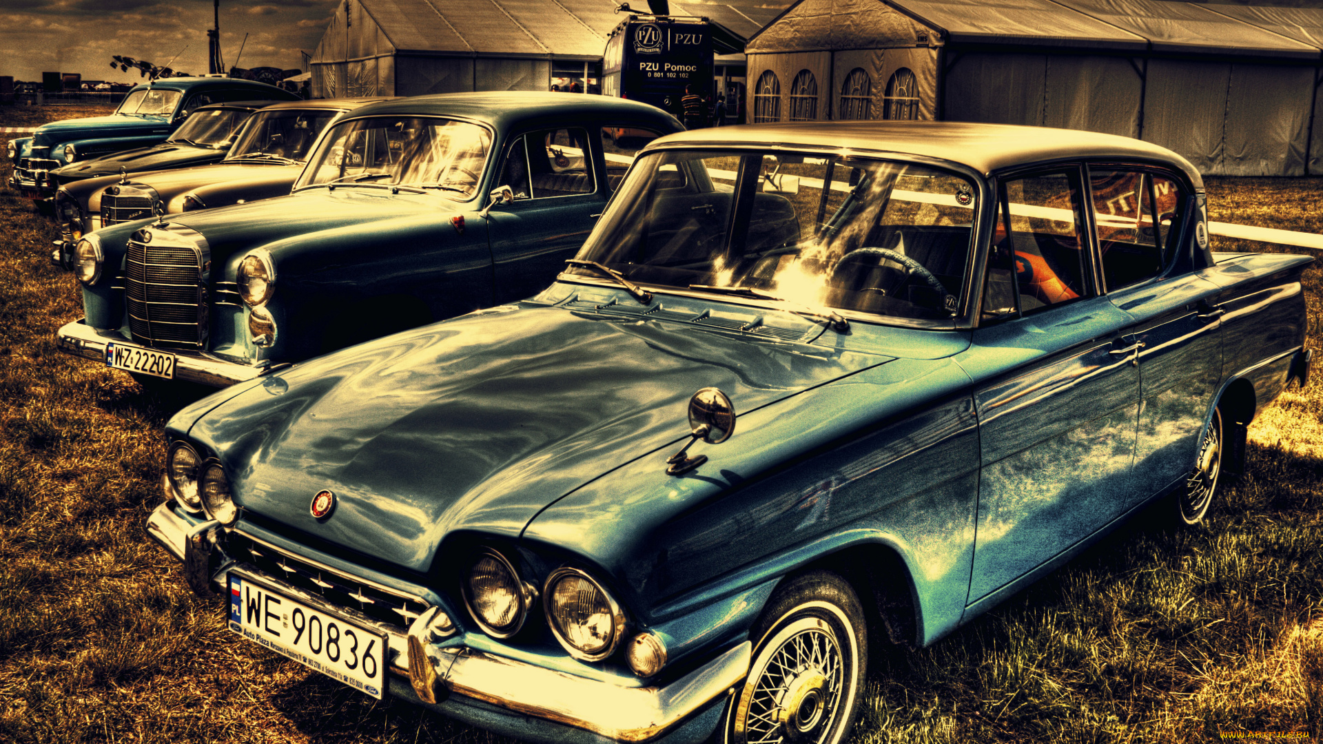 автомобили, разные, вместе, mercedes