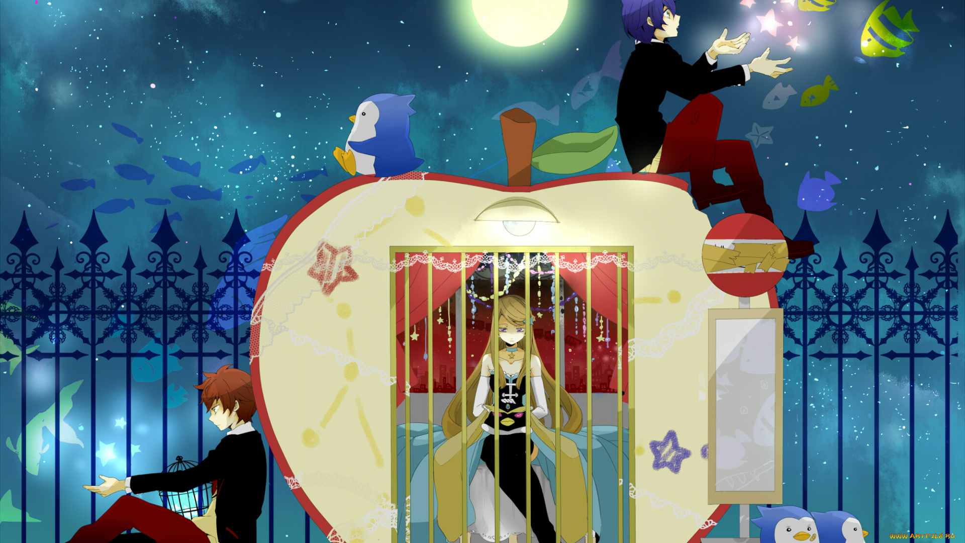 by, mimori, аниме, mawaru, penguin, drum, penguindrum, takakura, kanba, shouma, himari