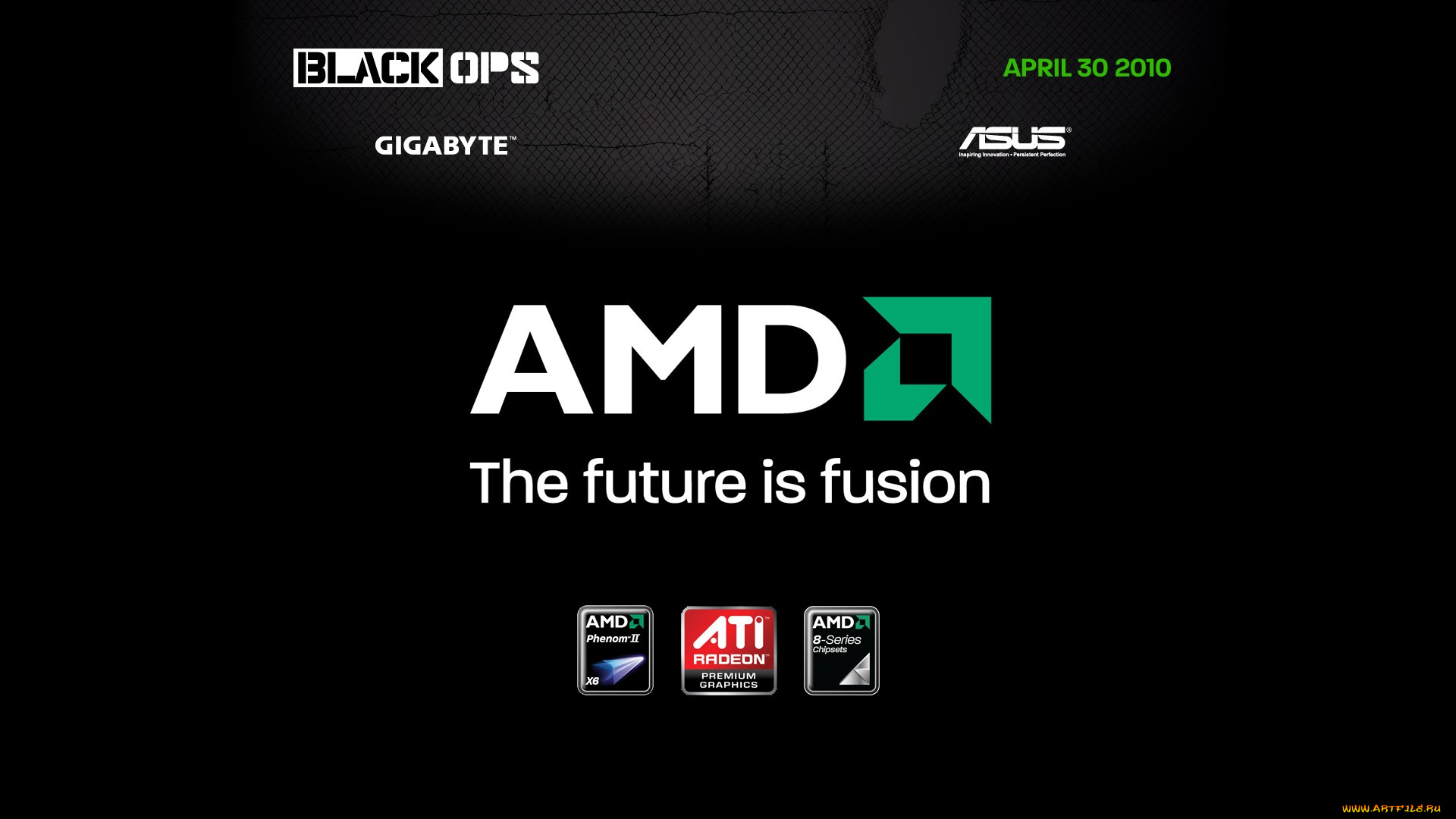 компьютеры, amd, темный, логотип