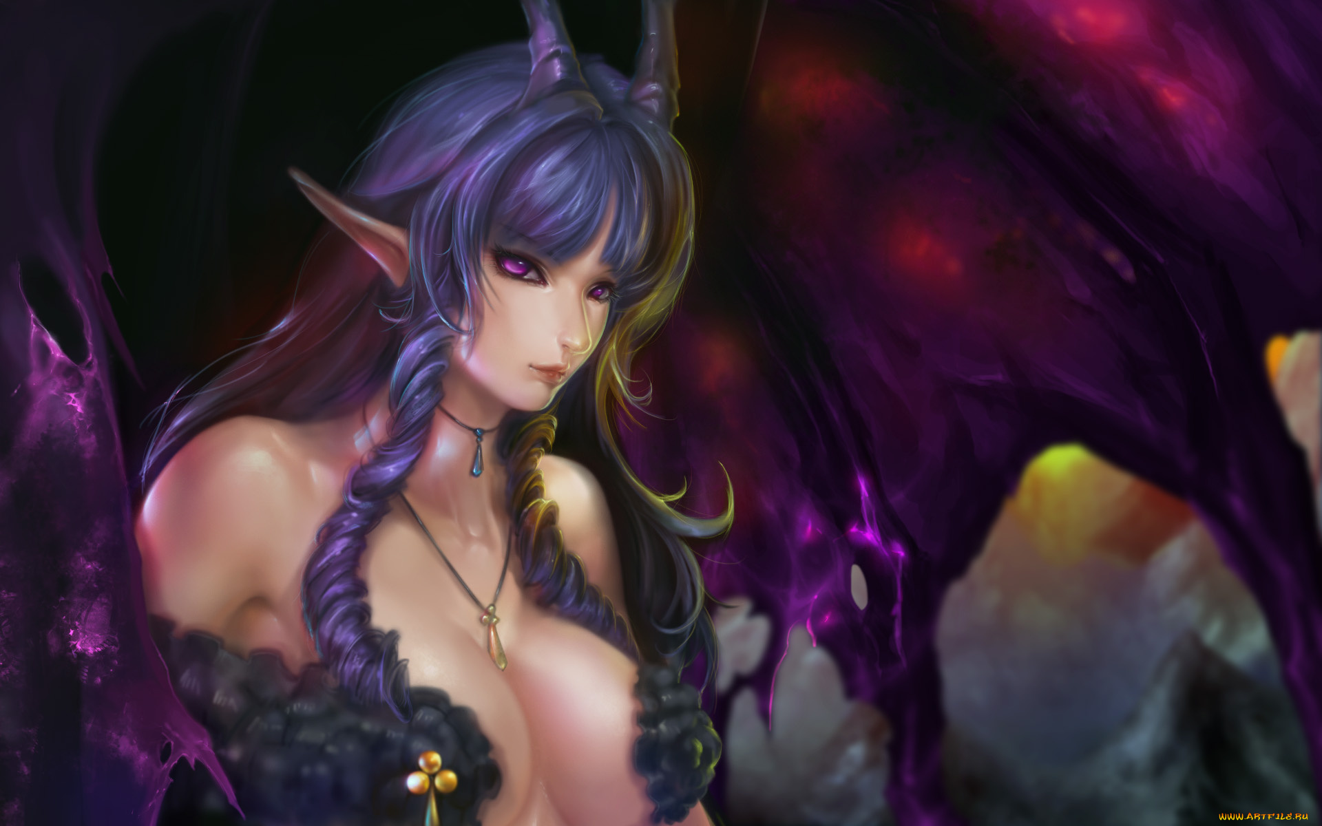 фэнтези, эльфы, уши, эльфийка