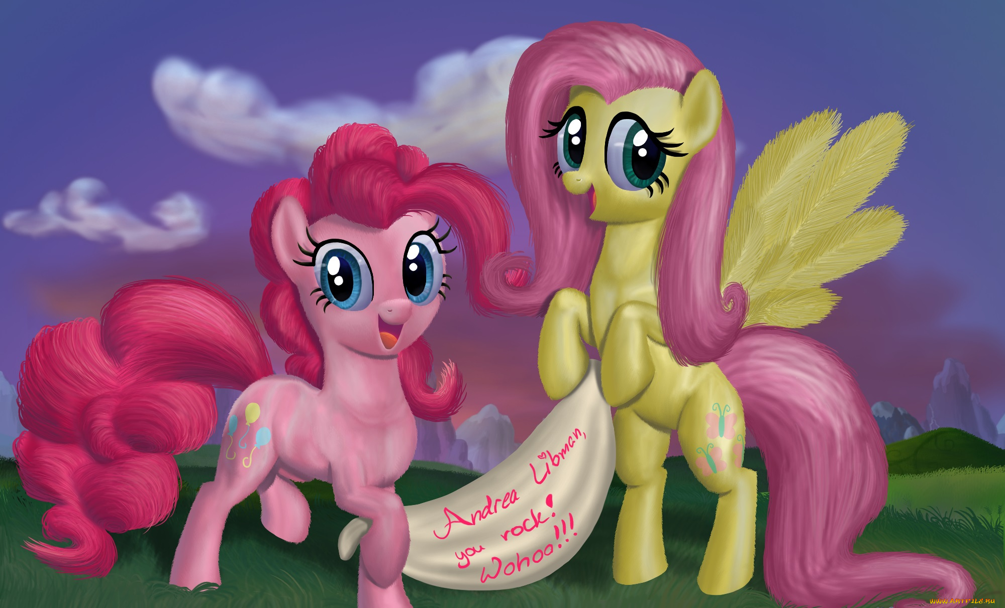 рисованные, животные, сказочные, мифические, лошадки