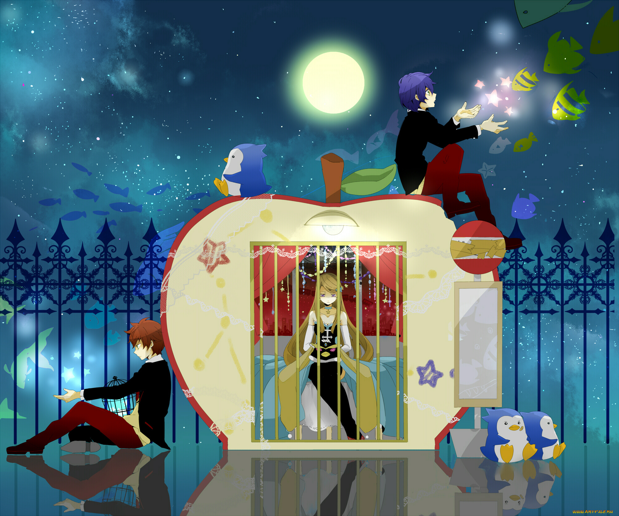 by, mimori, аниме, mawaru, penguin, drum, penguindrum, takakura, kanba, shouma, himari