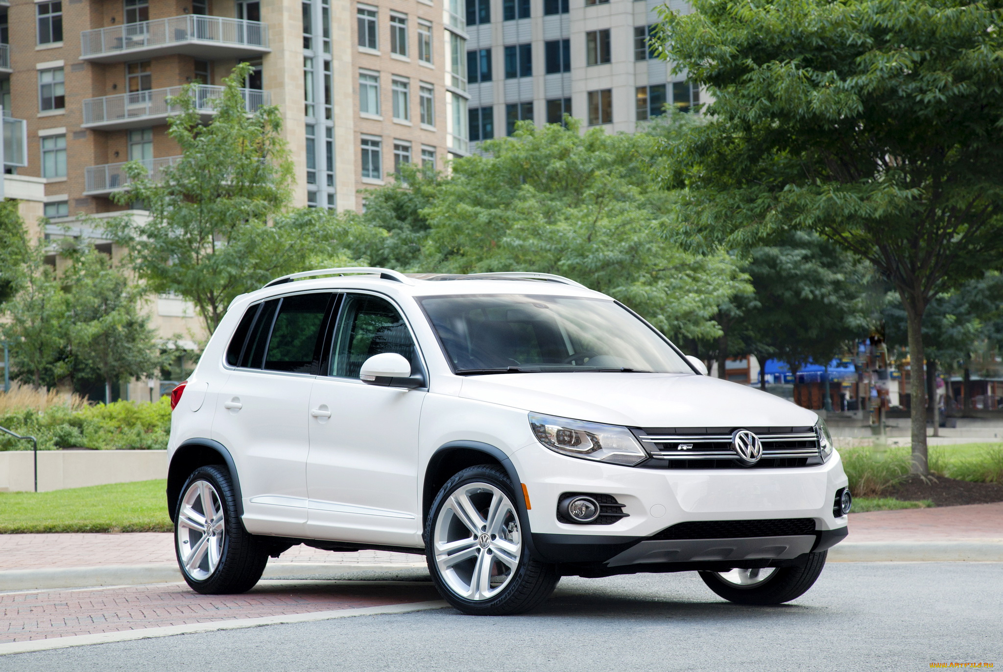 2014, volkswagen, tiguan, line, автомобили