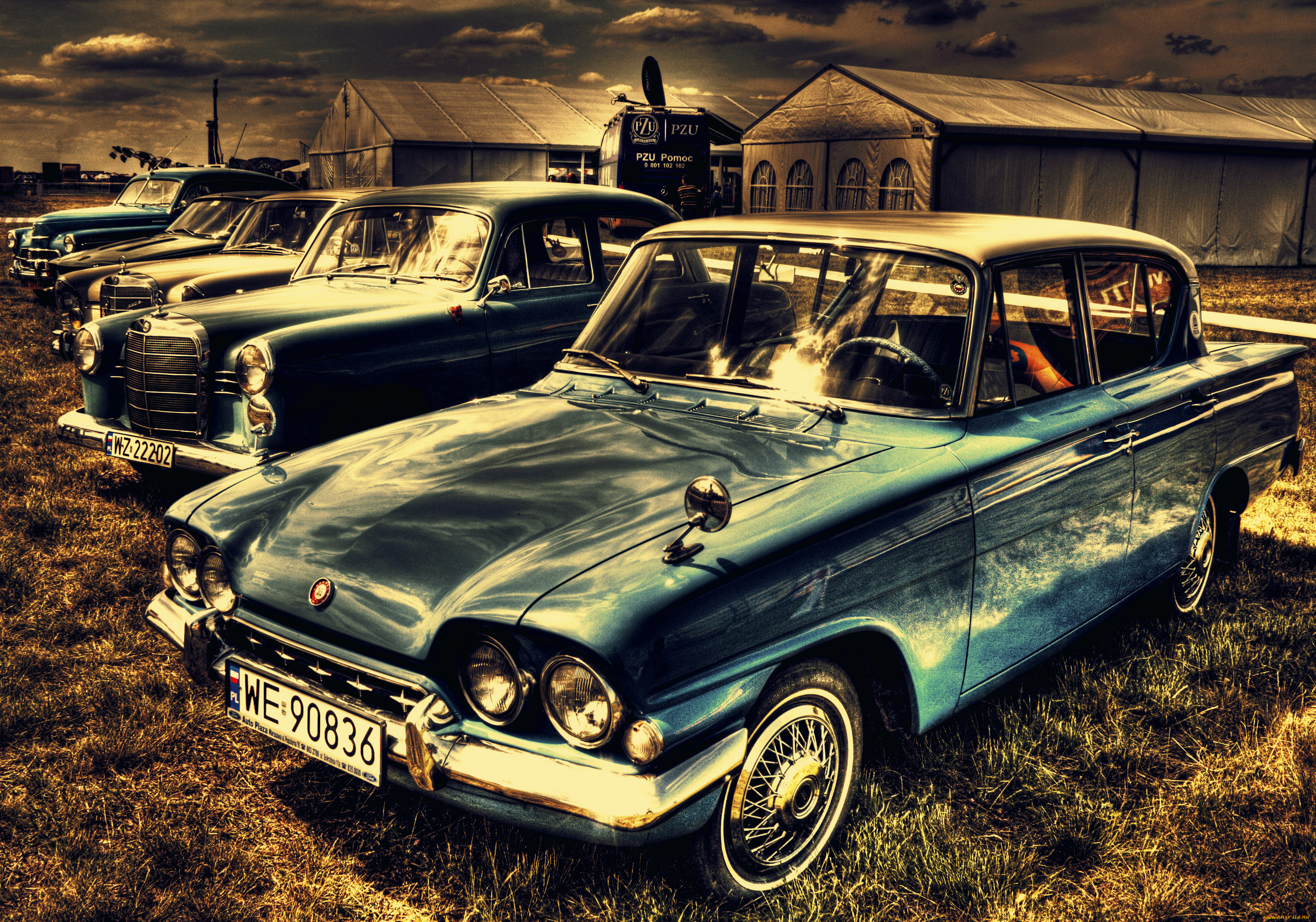 автомобили, разные, вместе, mercedes