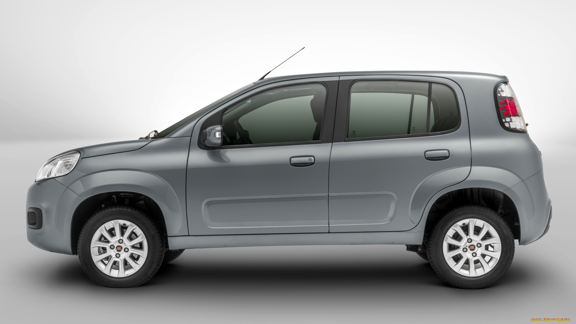 автомобили, fiat, 2014г, серый, attractive, uno