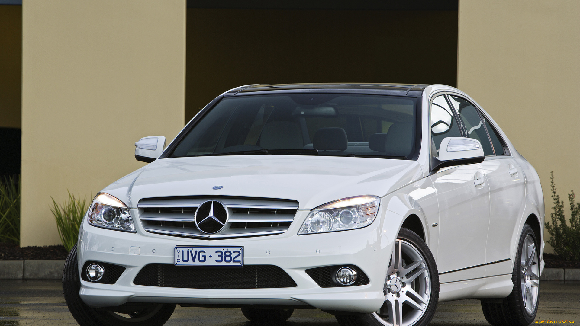 автомобили, mercedes-benz, c, 280, светлый, w204, au-spec, sport