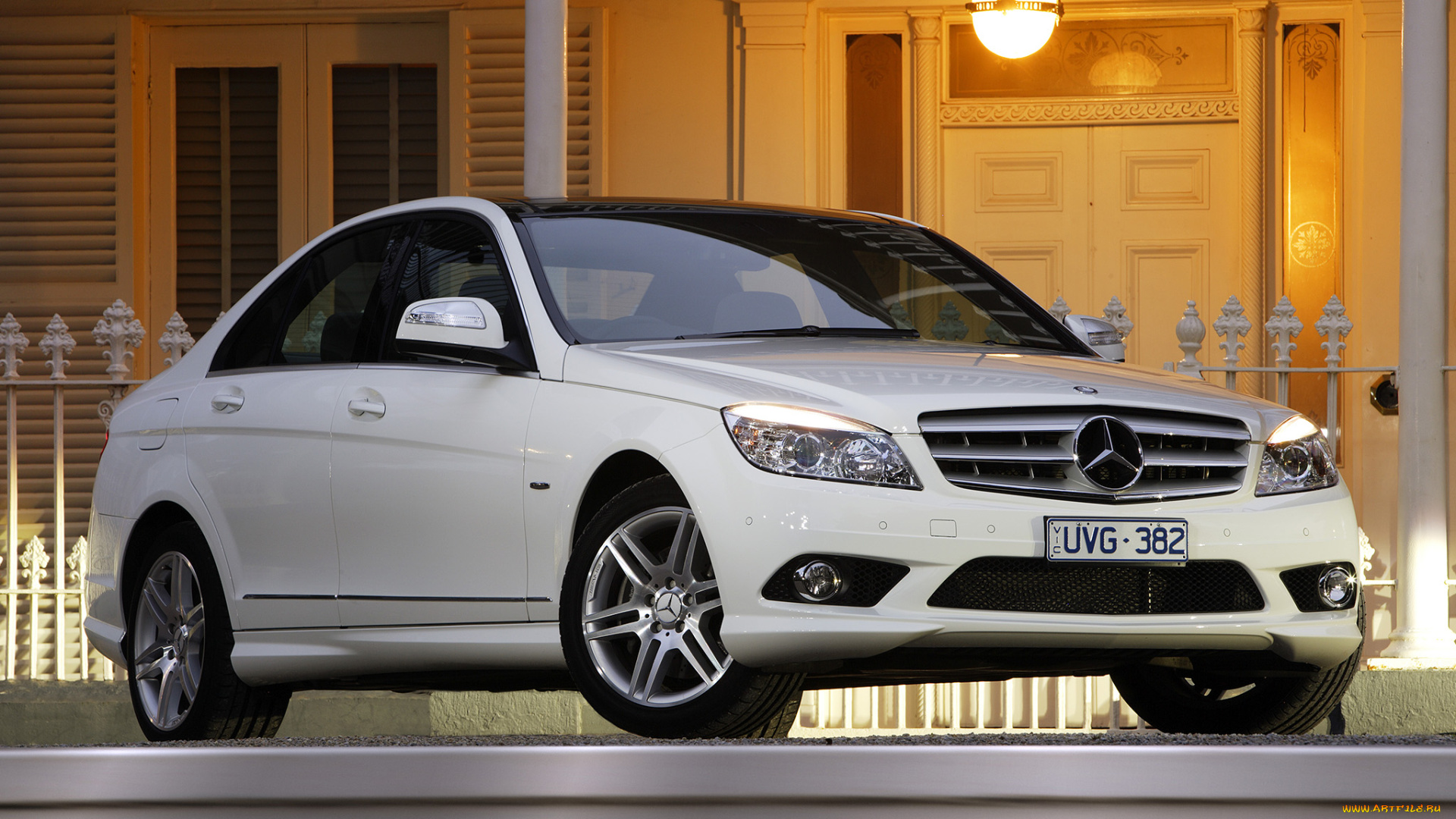 автомобили, mercedes-benz, w204, светлый, au-spec, sport, c, 280