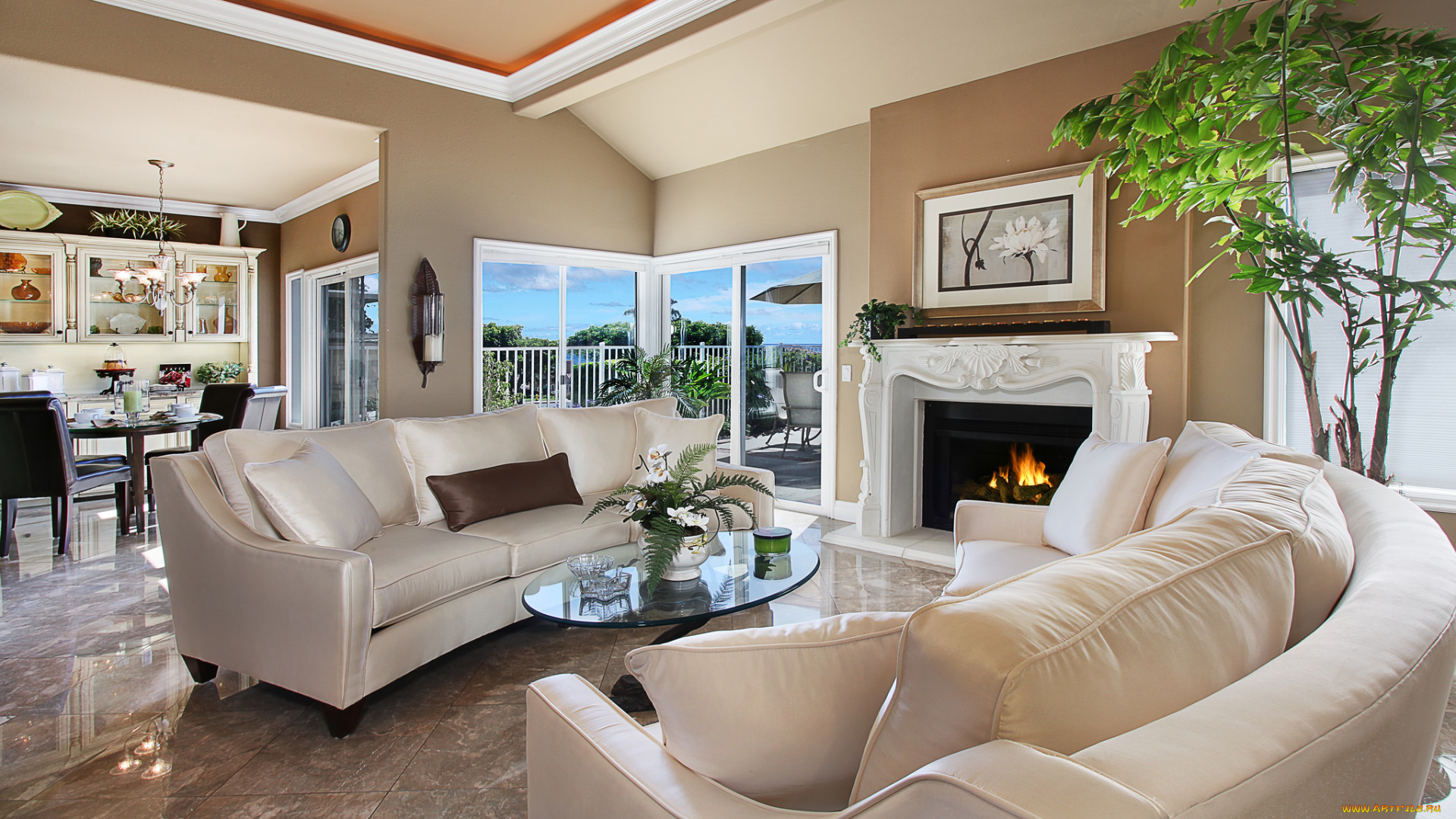 интерьер, гостиная, style, furniture, living, room, стиль, стол, table, мебель