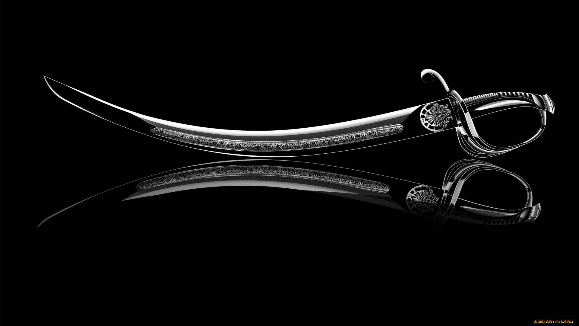 оружие, 3d, меч