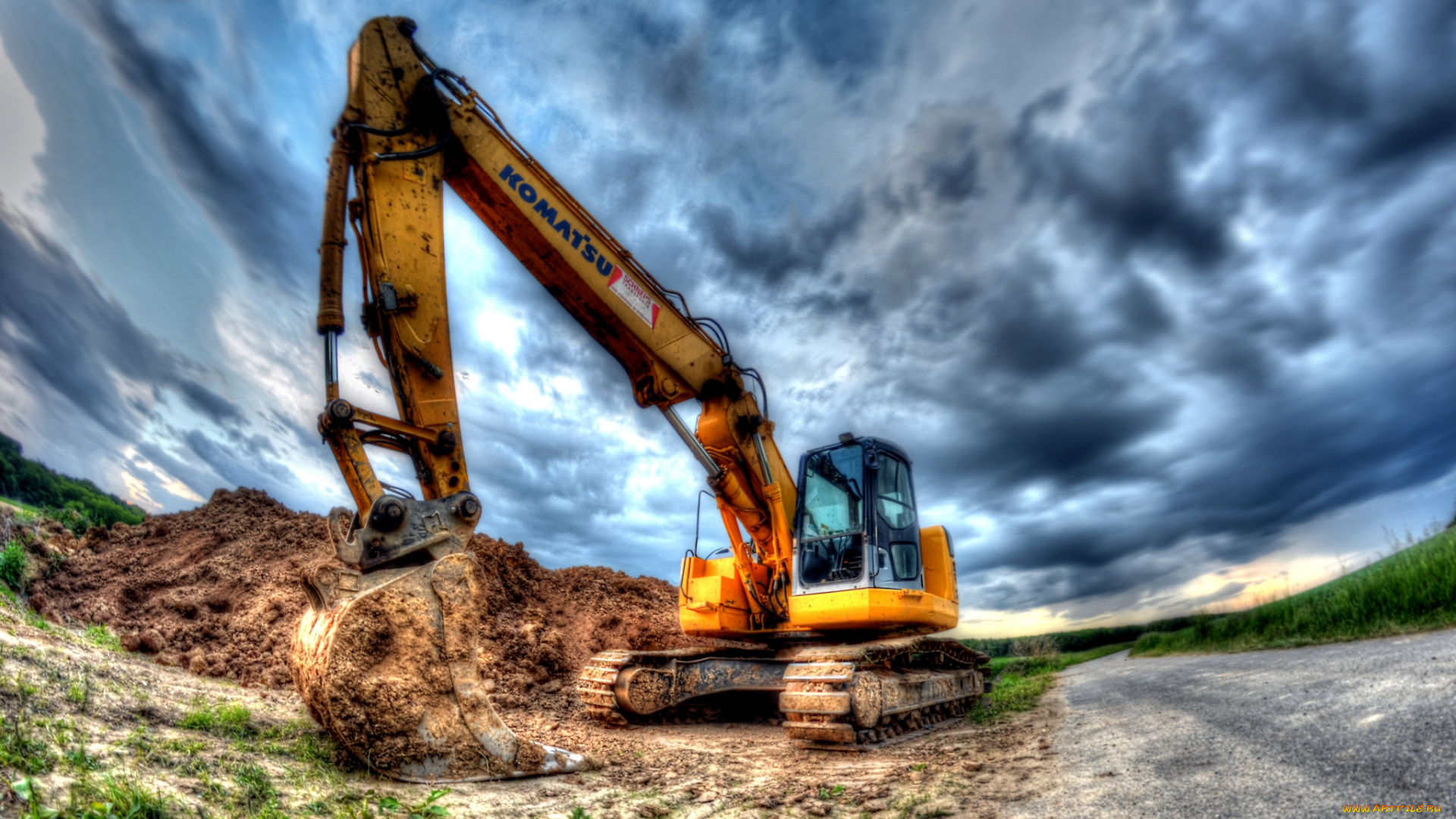 техника, экскаваторы, экскаватор, гусеничный, самоходный