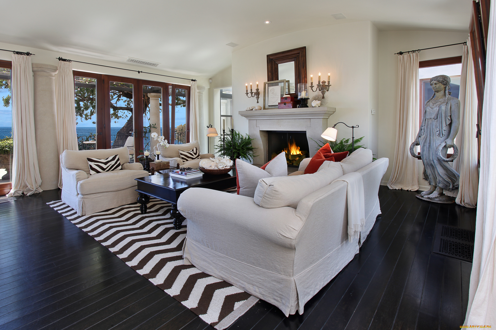 интерьер, гостиная, дизайн, стиль, мебель