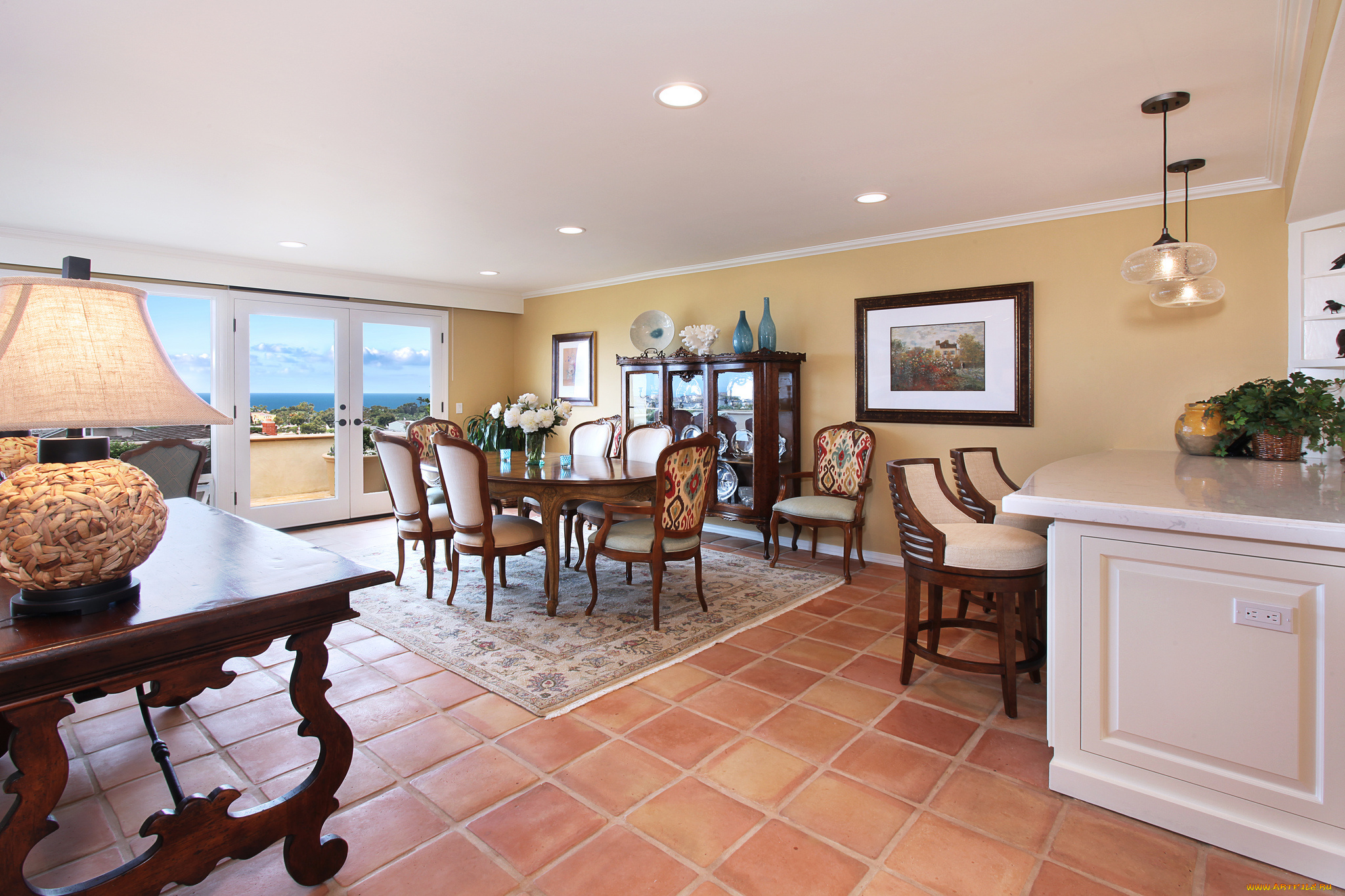 интерьер, столовая, мебель, дизайн, стиль