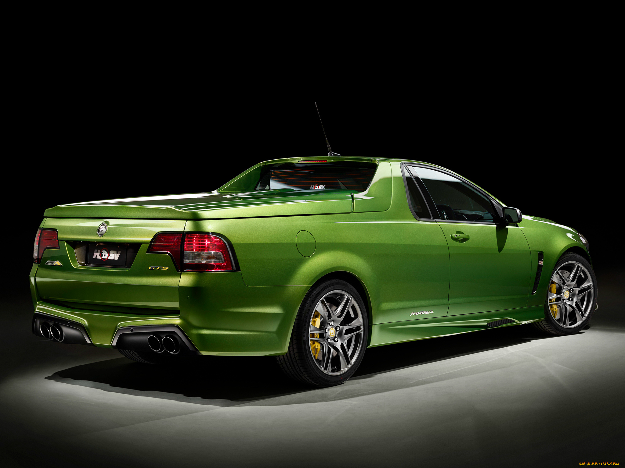 автомобили, holden, зеленый, 2014г, gen-f, gts, maloo, hsv