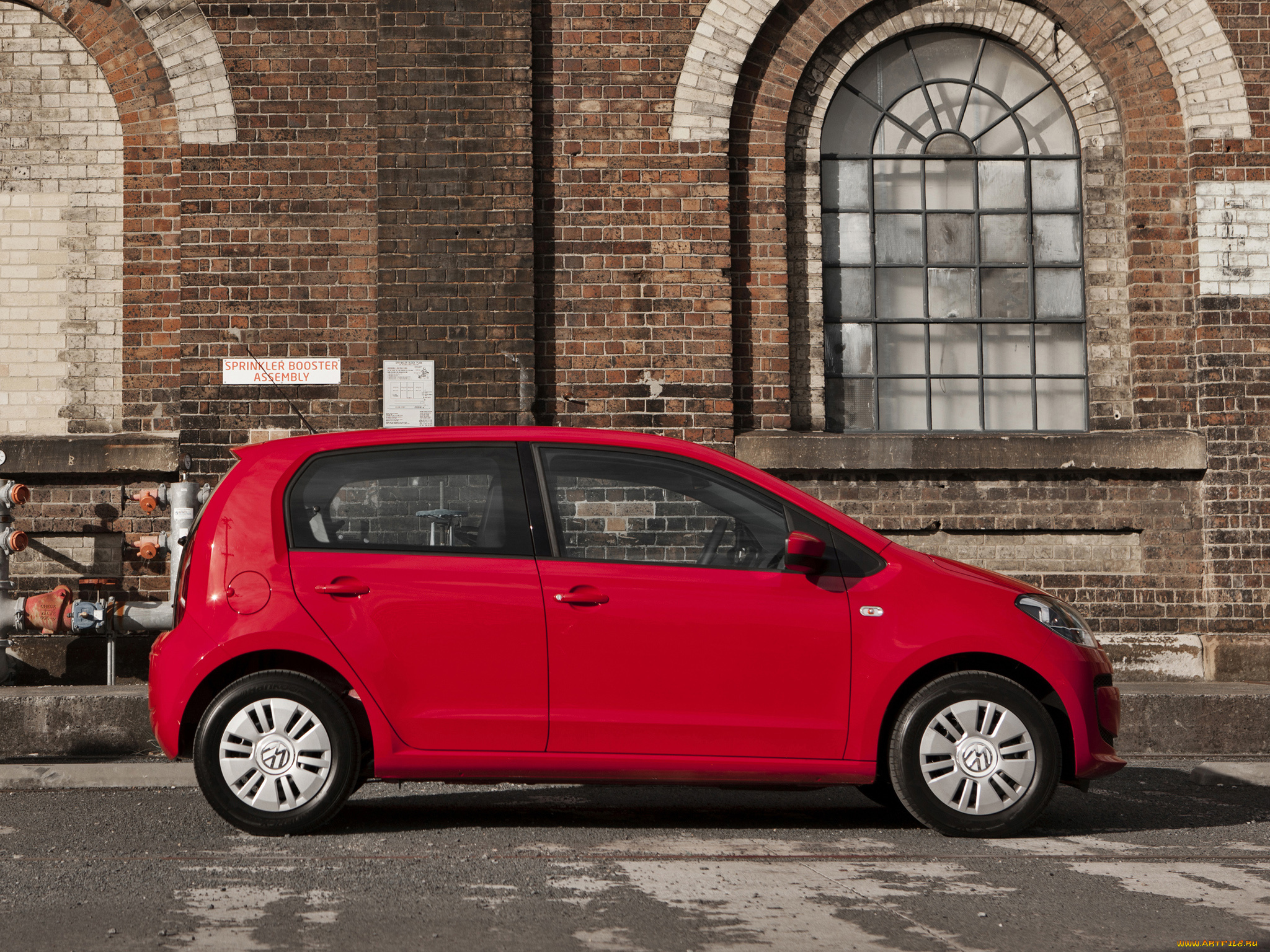 автомобили, volkswagen, красный, au-spec, up, 5-door, 2012г