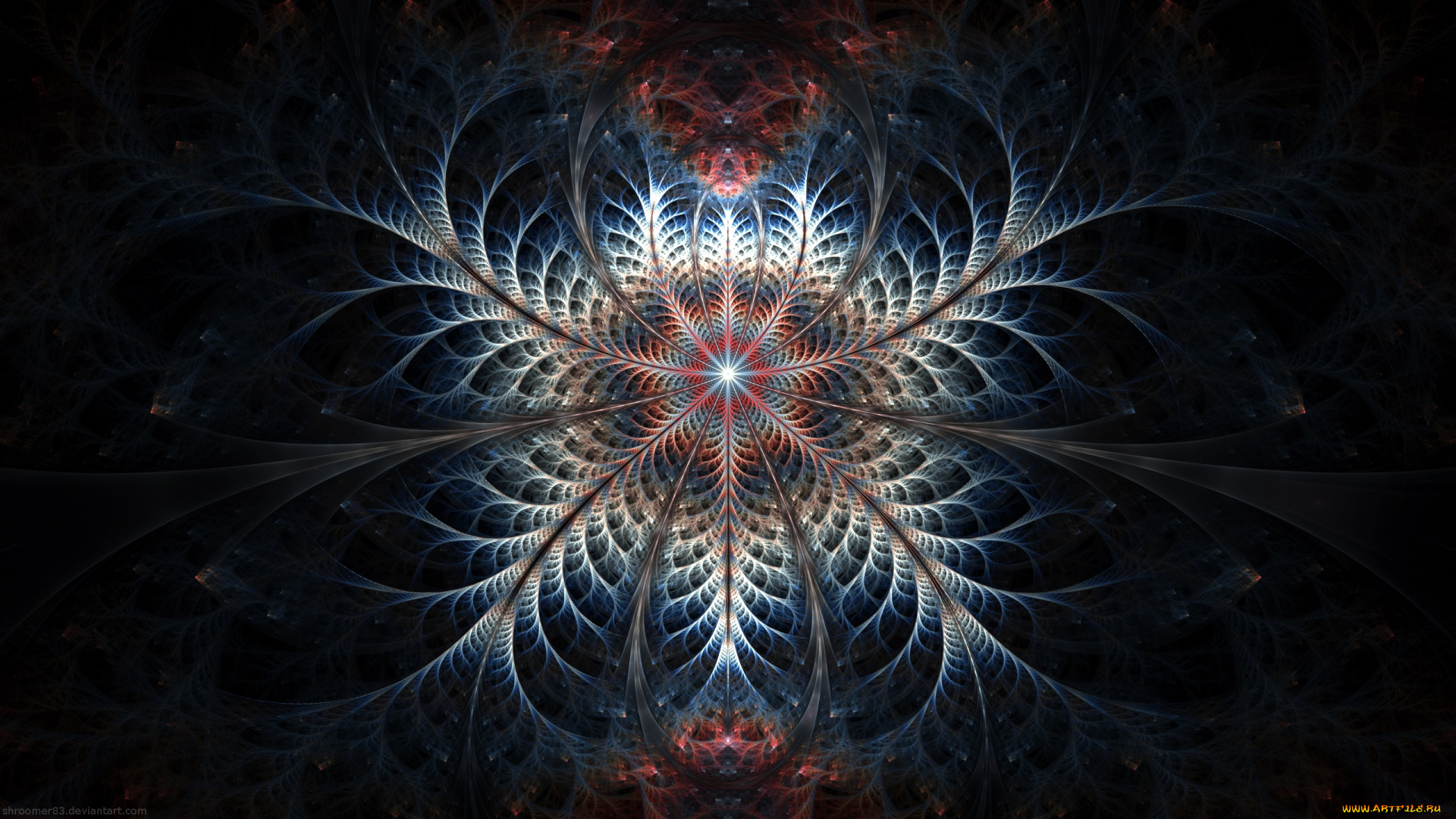 3д, графика, фракталы, , fractal, узор, фон, цвета