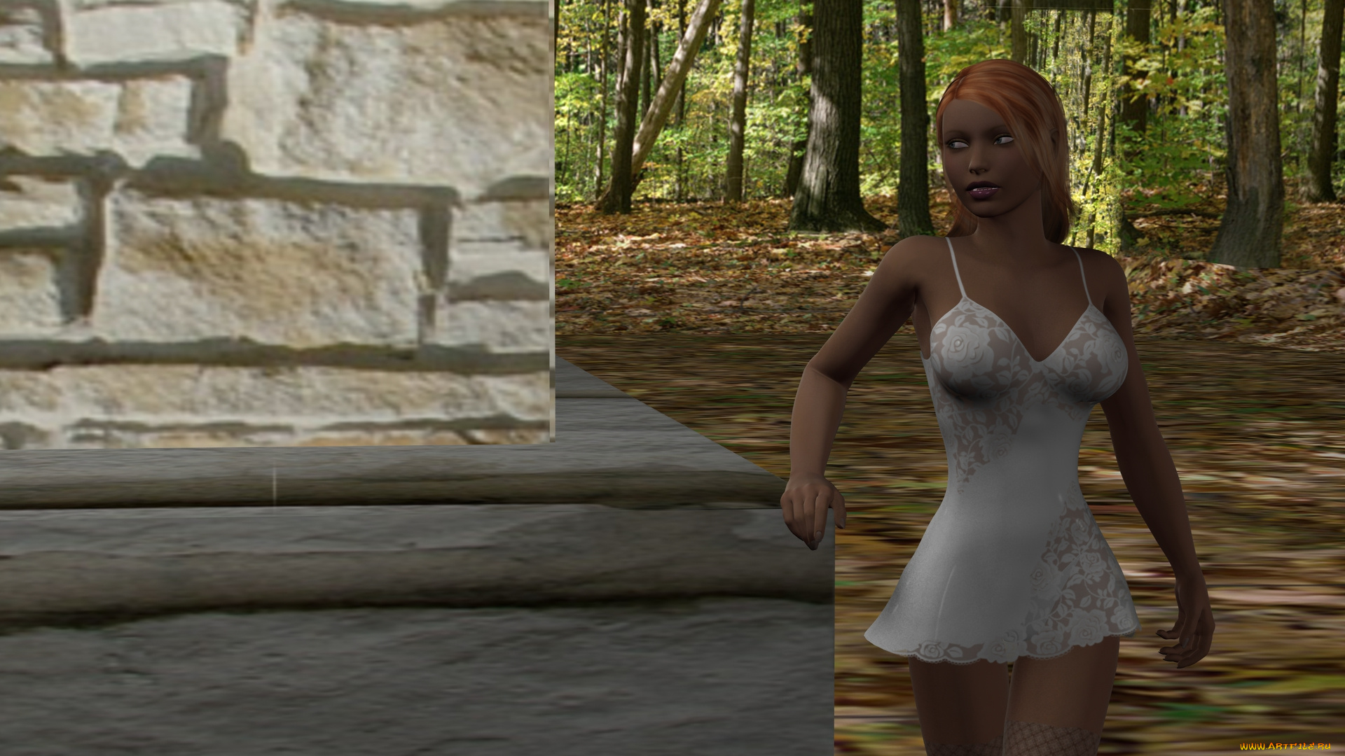 3д, графика, люди, , people, девушка, фон, взгляд