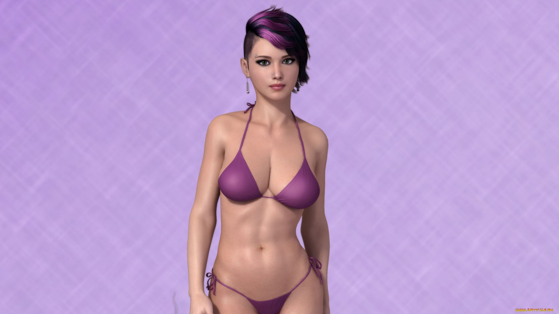 3д, графика, люди, , people, девушка, фон, взгляд