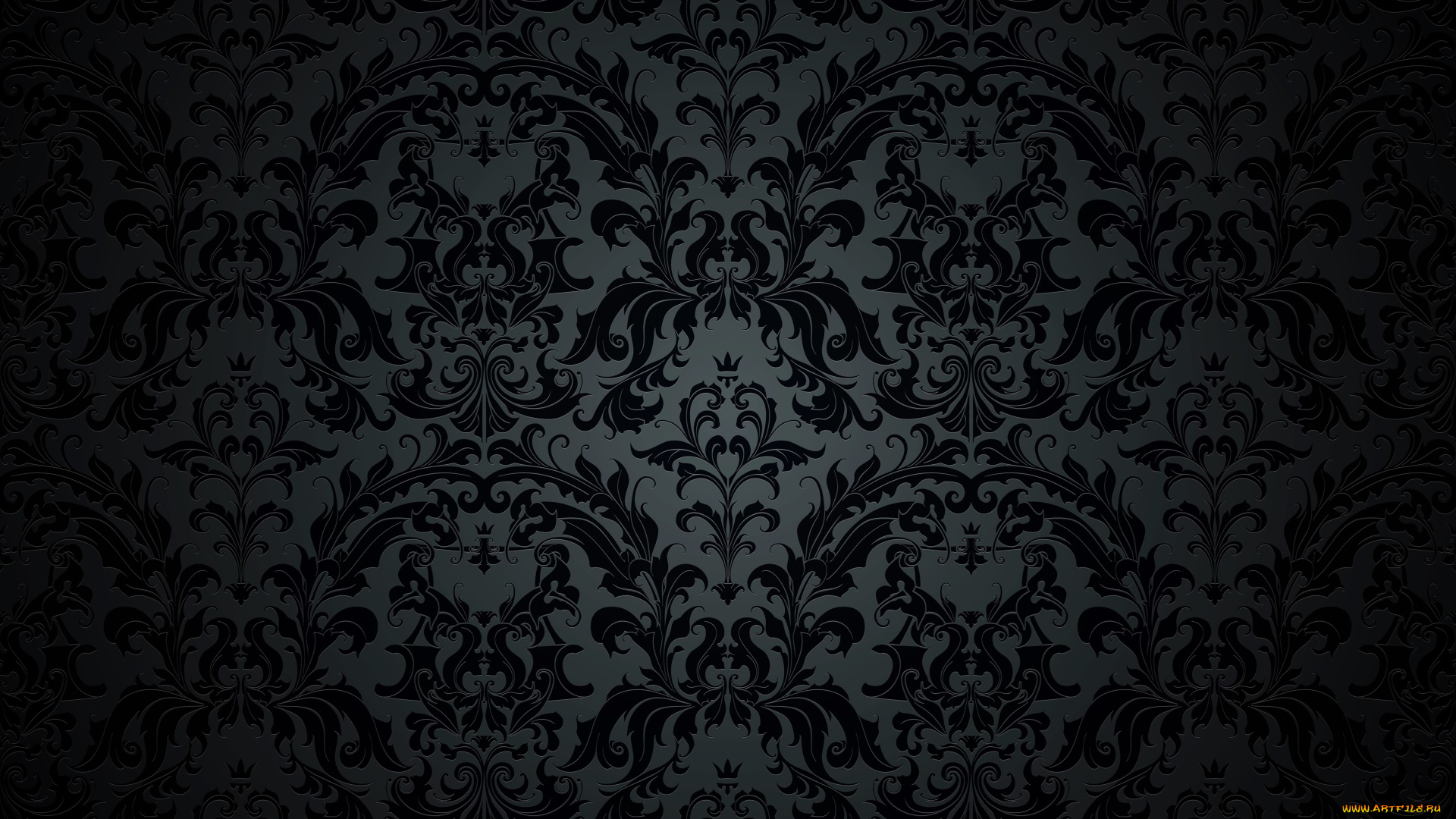 3д, графика, текстуры, , , textures, black, dark, vintage, pattern, gradient, vector, texture, background, винтаж, ретро, узор, орнамент