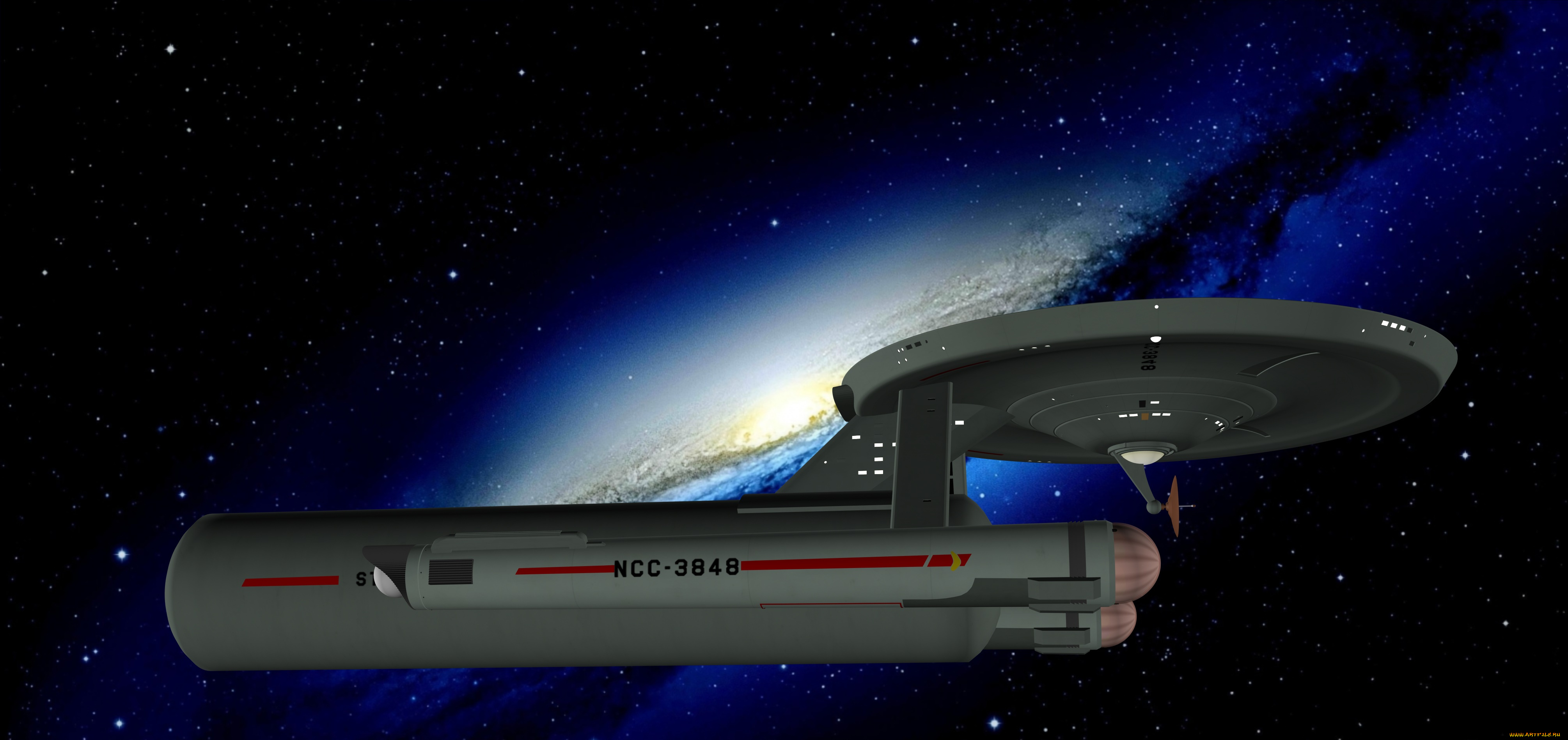 космос, арт, вселенная, полет, космический, корабль