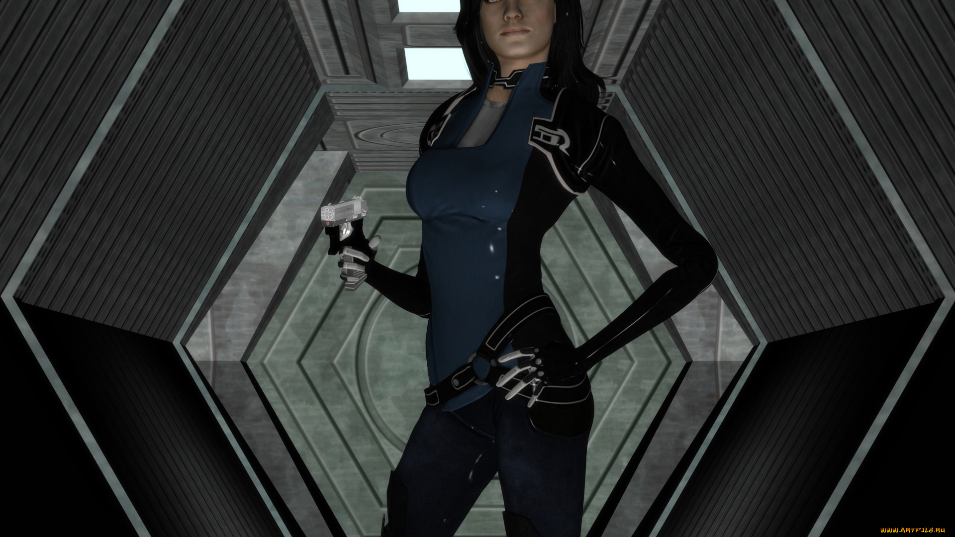 3д, графика, фантазия, , fantasy, девушка, фон, взгляд