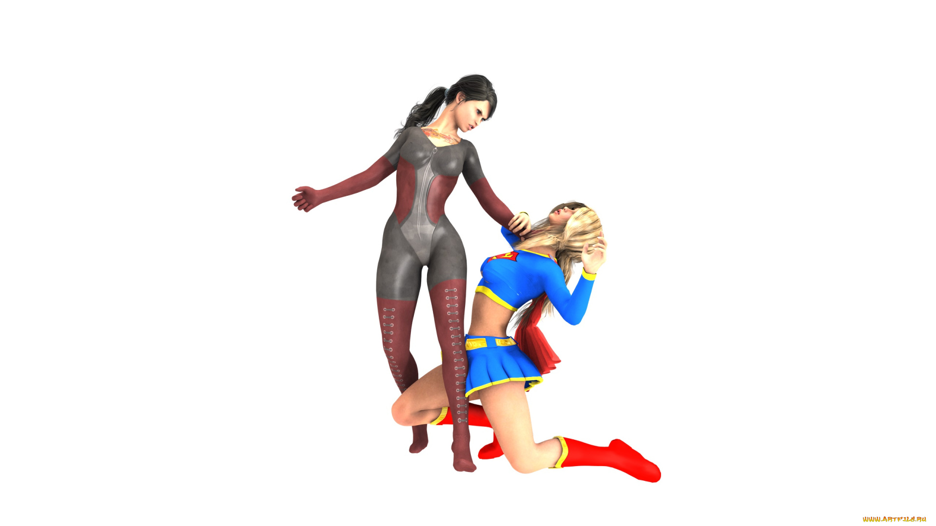 3д, графика, фантазия, , fantasy, взгляд, девушка, халк, фон