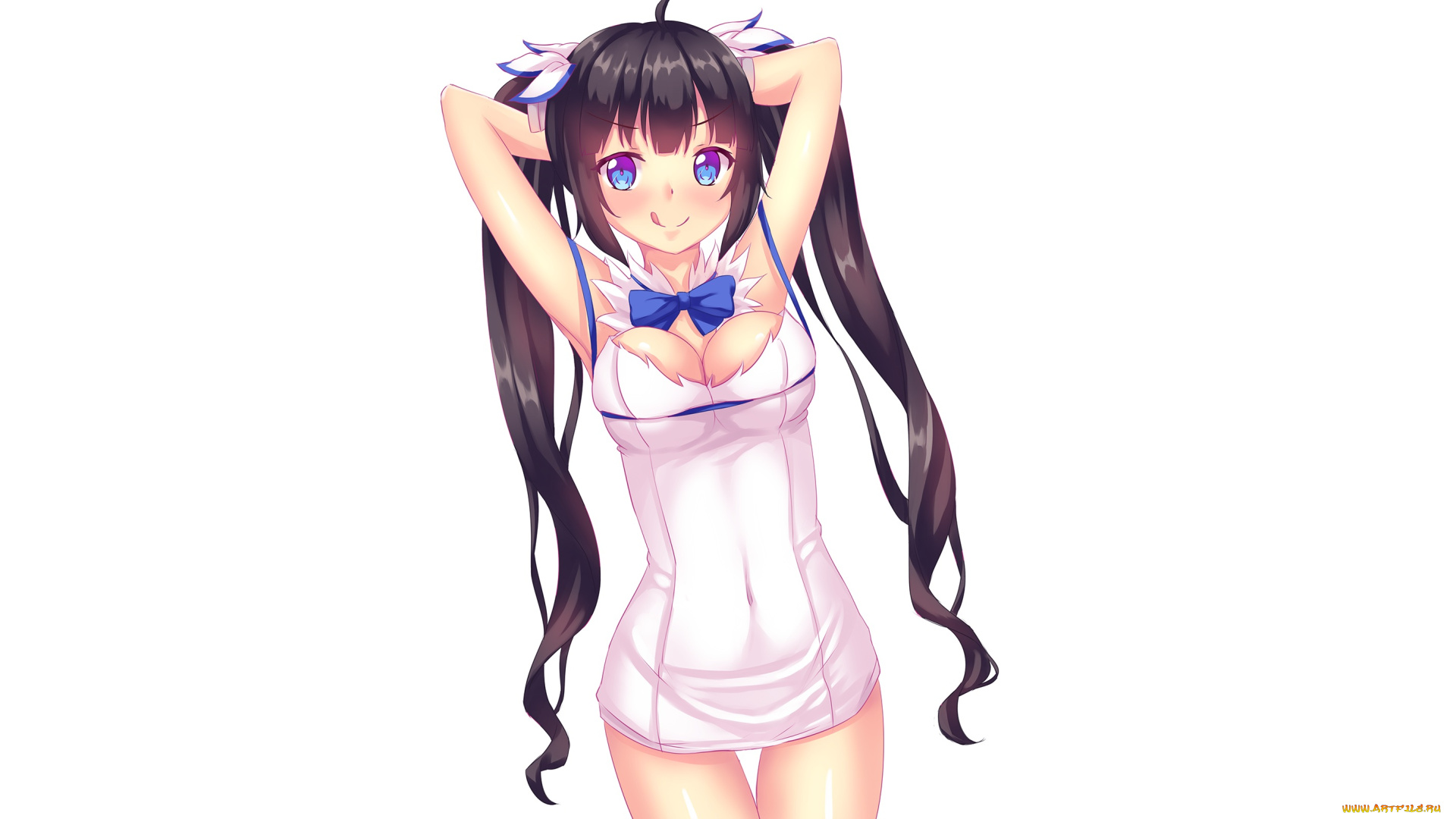 аниме, danmachi, hestia