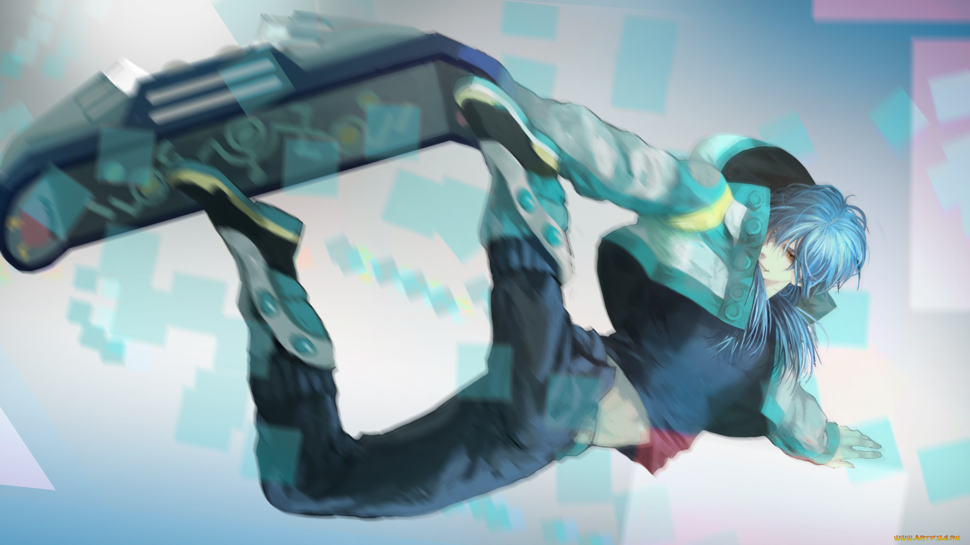 аниме, dramatical, murder, aoba