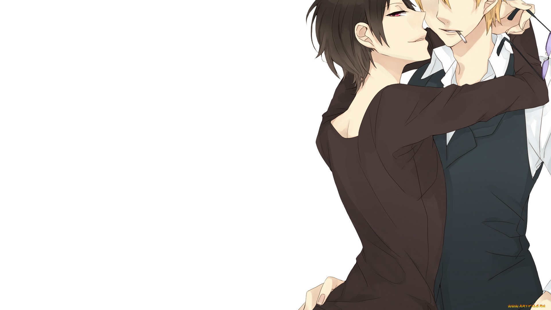 аниме, durarara, парни