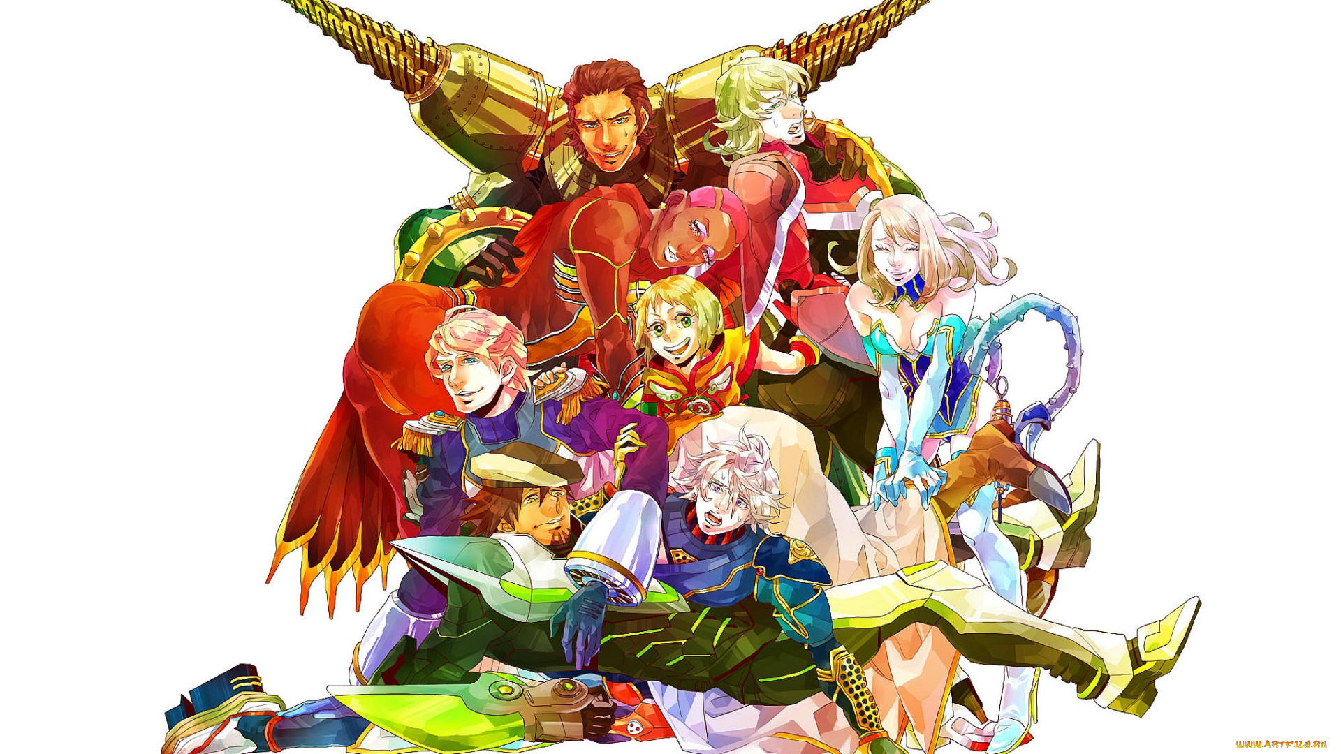 аниме, tiger, and, bunny, герои