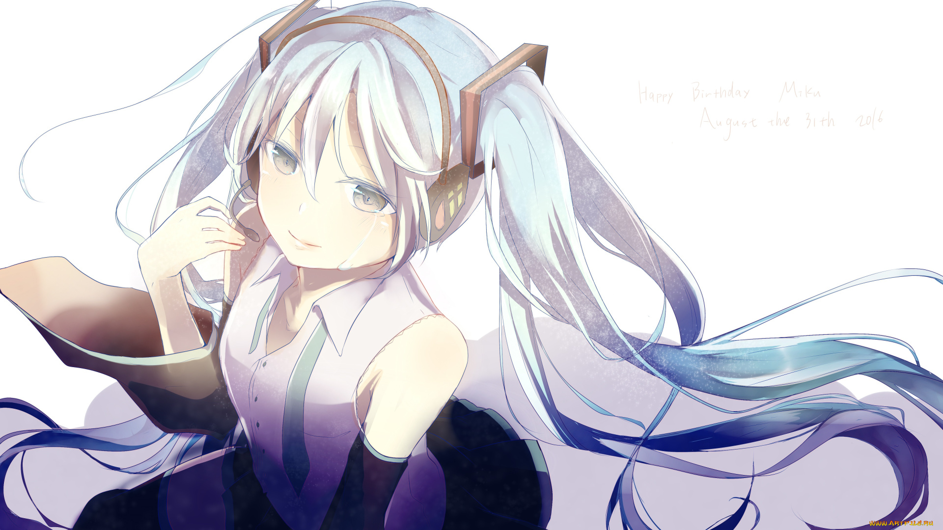 аниме, vocaloid, hatsune, miku