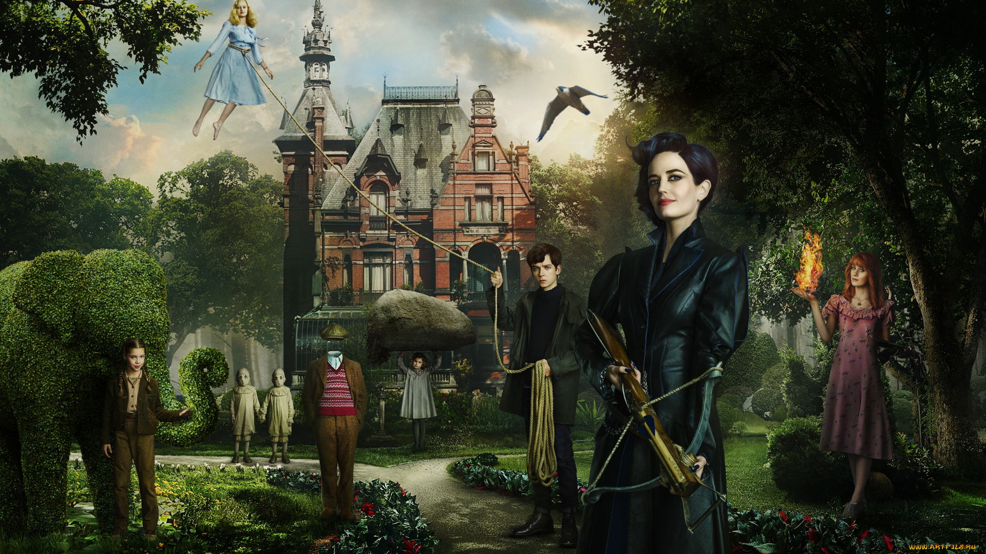 кино, фильмы, miss, peregrine`s, home, for, peculiar, children, peculiar, children, home, miss, peregrine