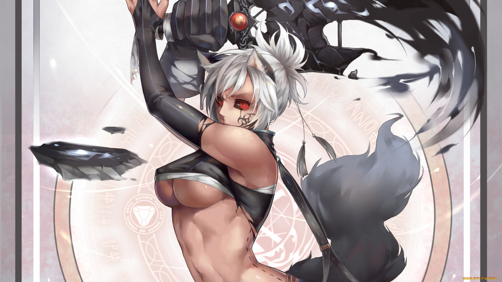 видео, игры, league, of, legends, riven