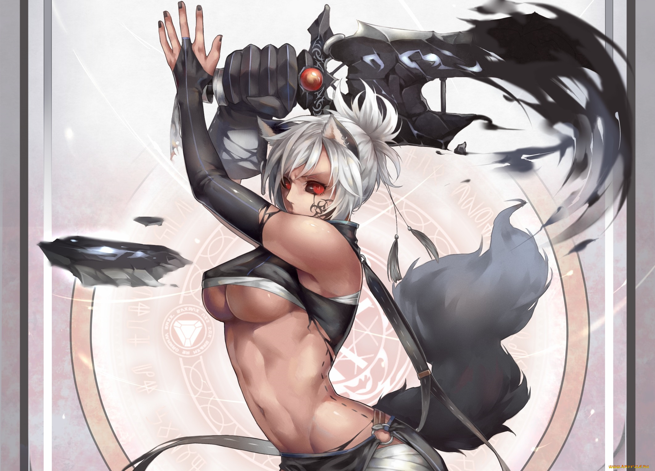 видео, игры, league, of, legends, riven