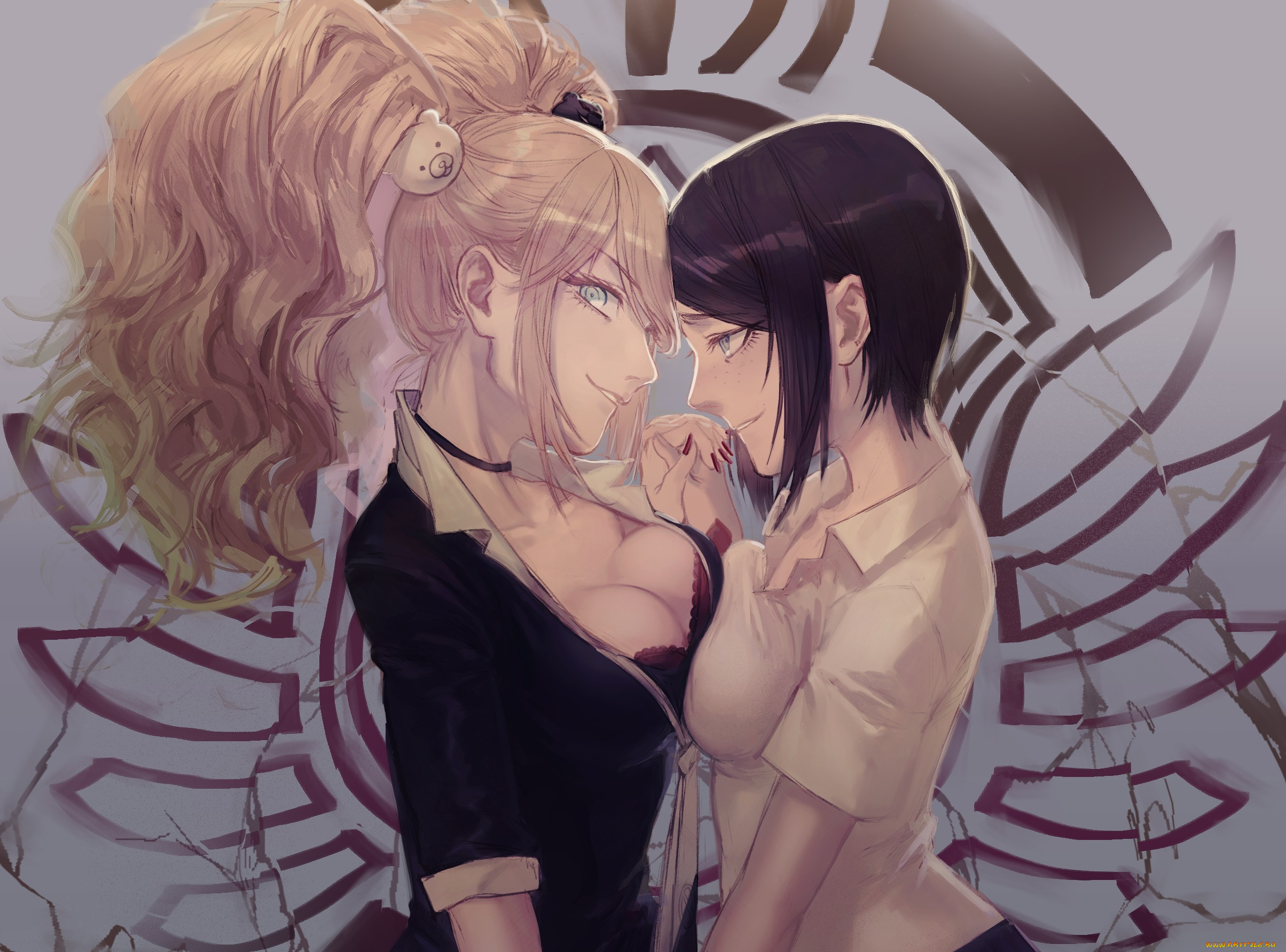 аниме, danganronpa, девушки